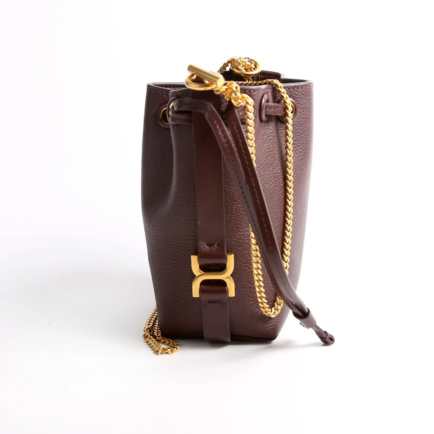 Marcie Micro Bucket Maroon - Image 3