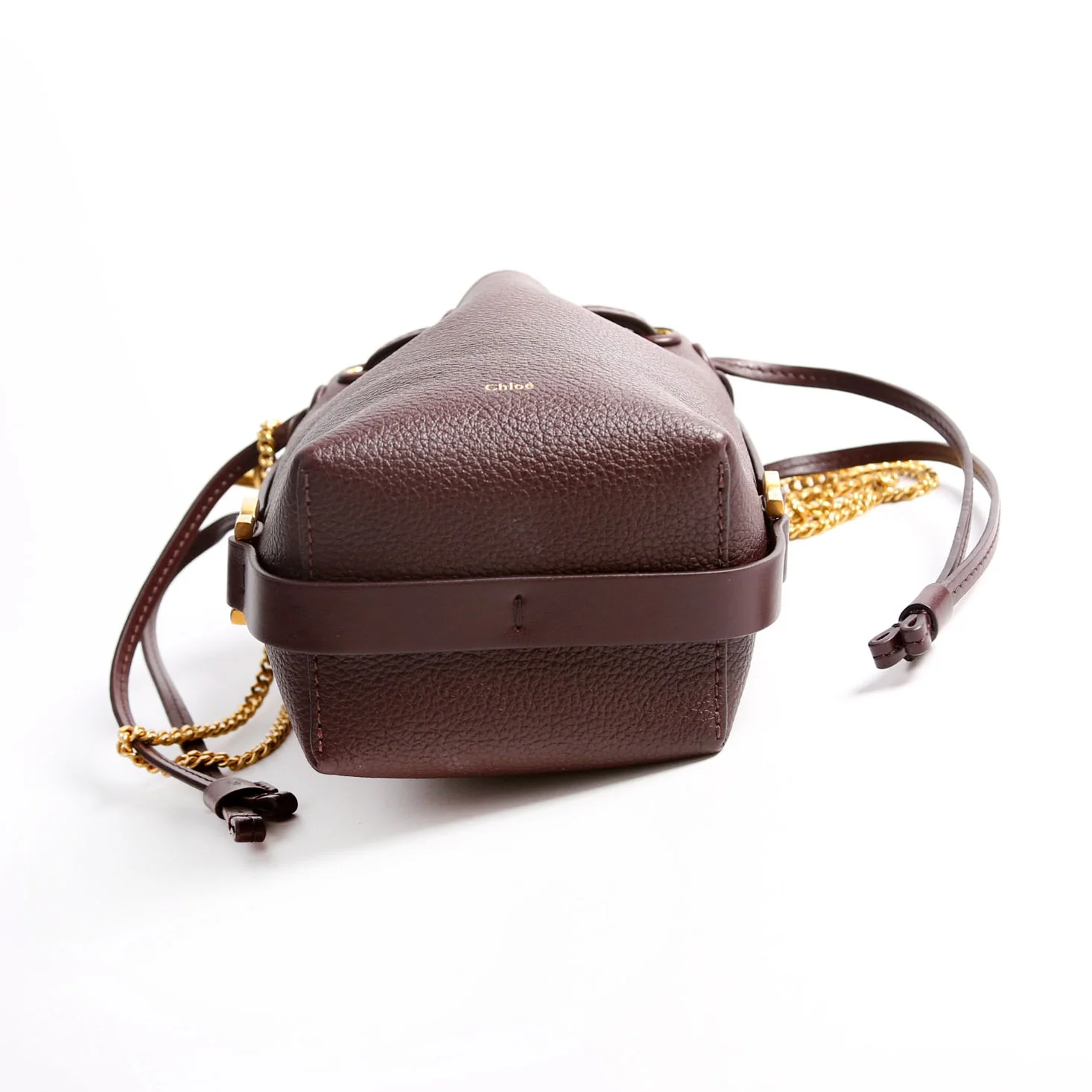 Marcie Micro Bucket Maroon - Image 5