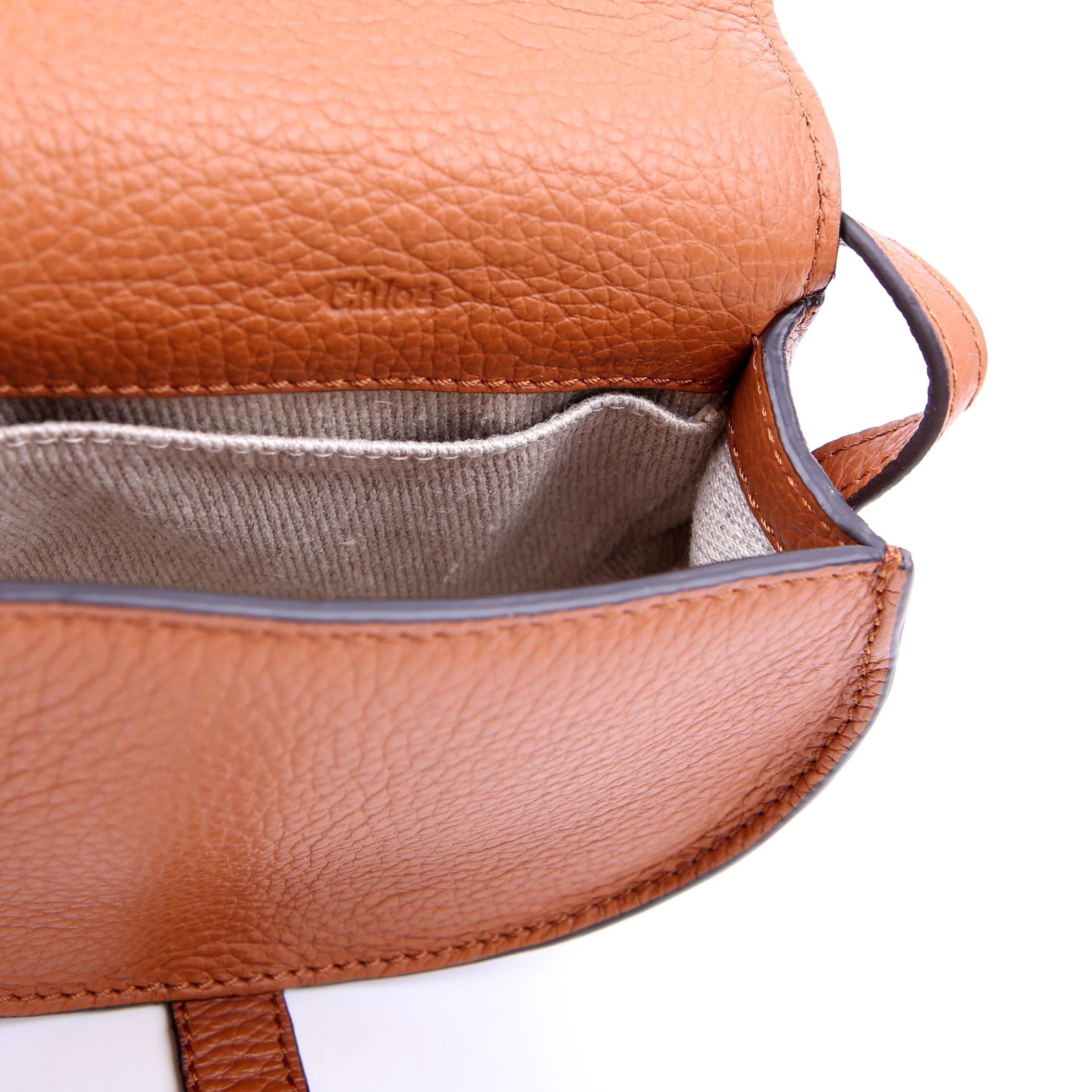 Marcie Saddle Bag Crossbody Mini Brown - Image 8