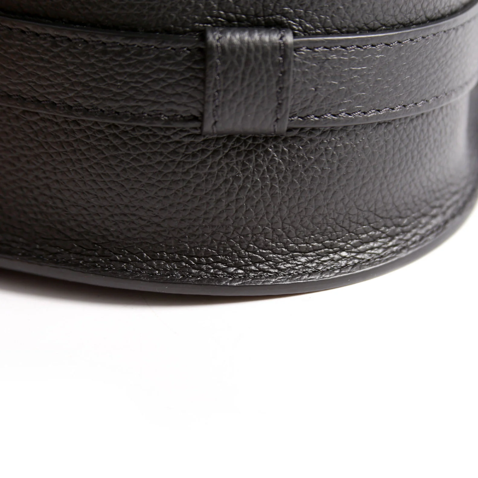 Marcie Saddle Bag Crossbody Small Black - Image 9