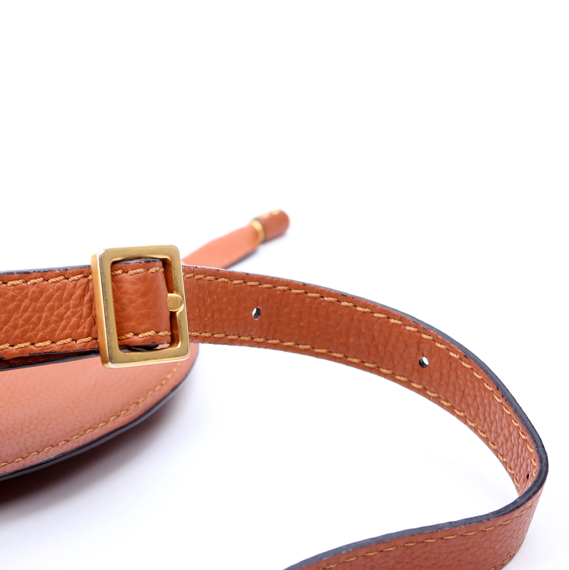 Marcie Saddle Bag Crossbody Small Brown - Image 7