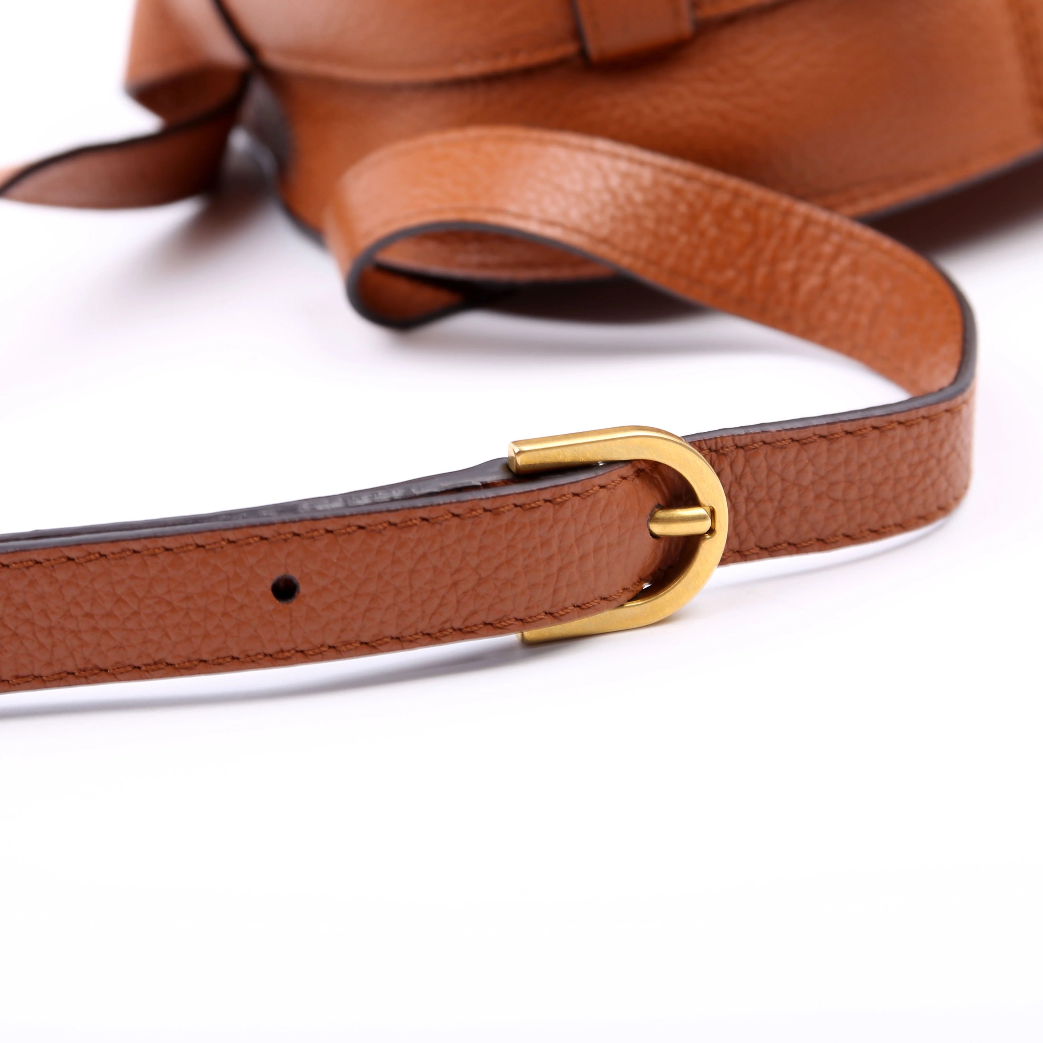 Marcie Saddle Bag Crossbody Small Brown - Image 5