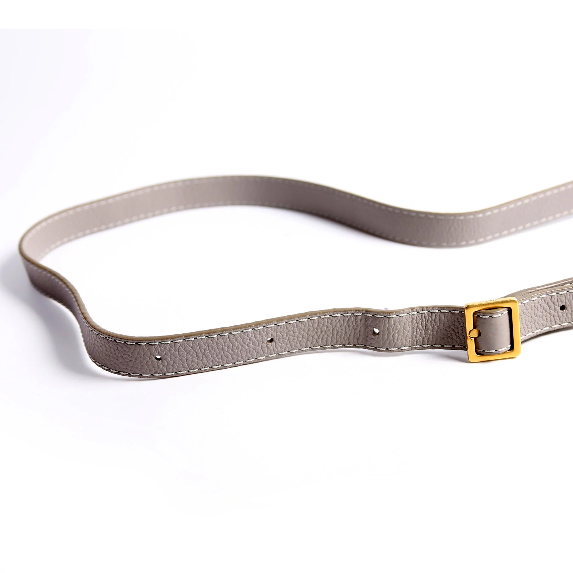 Marcie Saddle Bag Crossbody Small Gray - Image 11