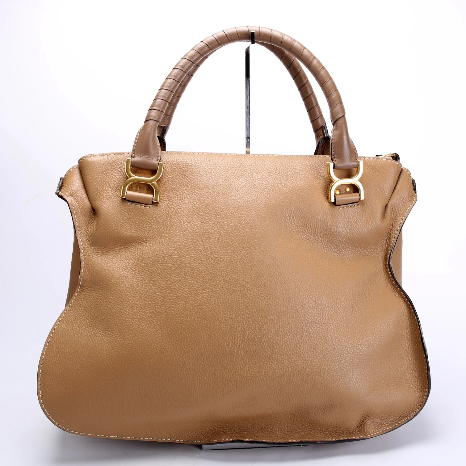 Marcie Satchel Large Tan - Image 3