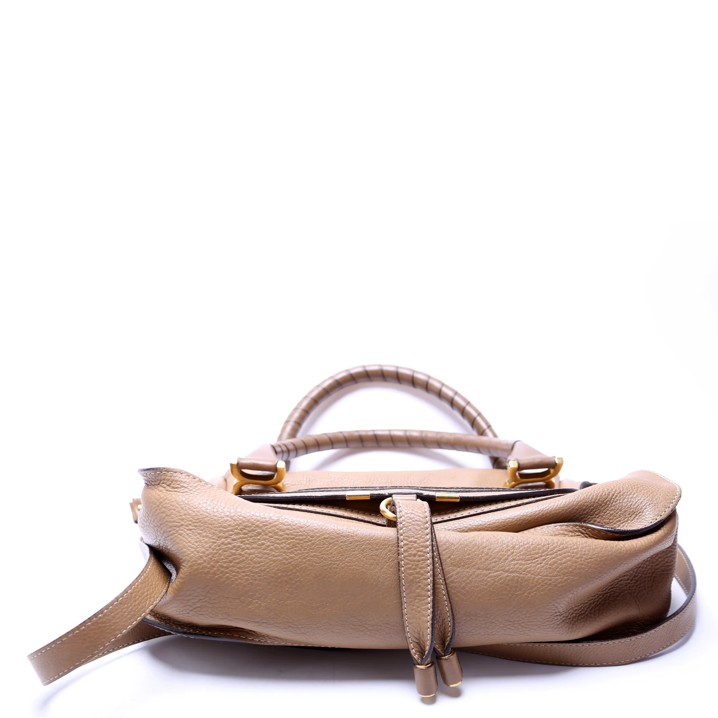Marcie Satchel Medium 2Way Tan - Image 4