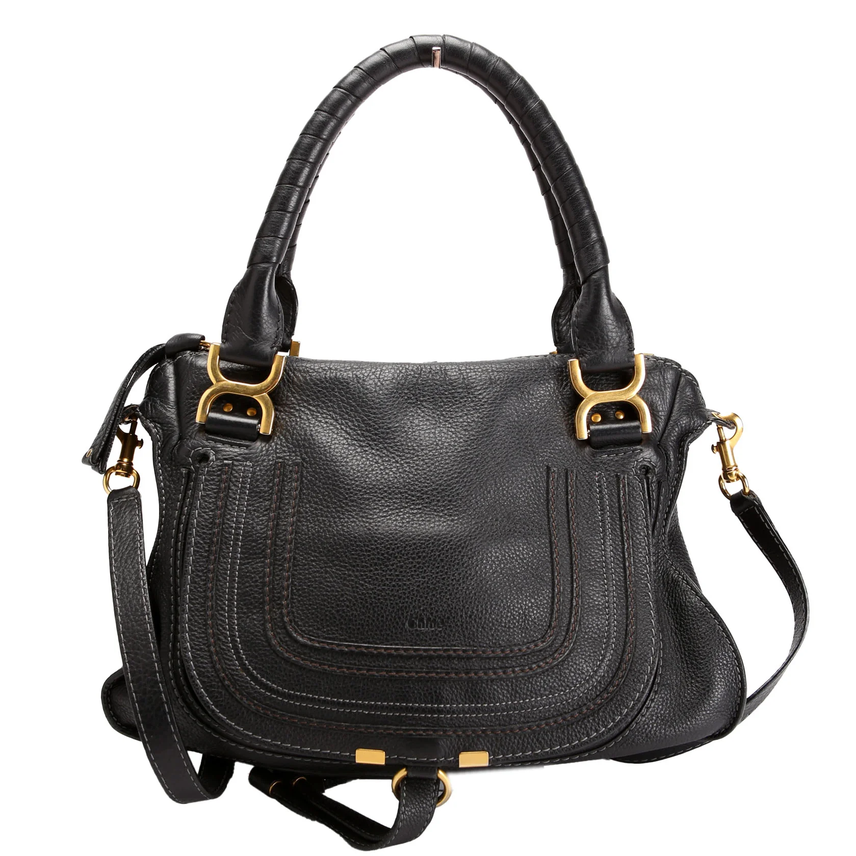 Marcie Satchel Medium Black