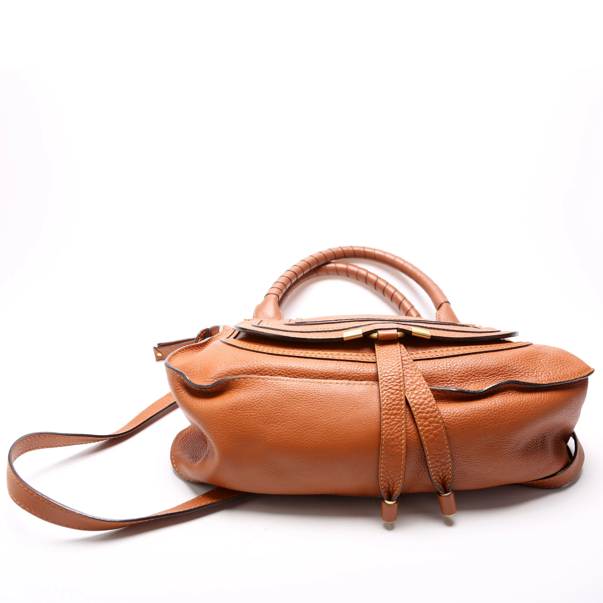 Marcie Satchel Medium Brown - Image 4