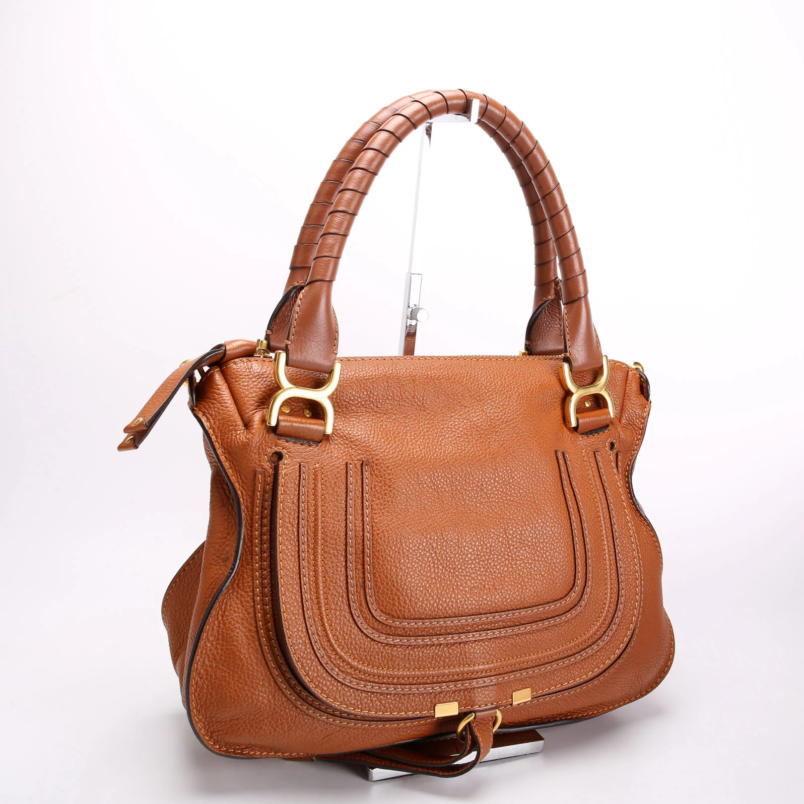 Marcie Satchel Medium Brown - Image 2