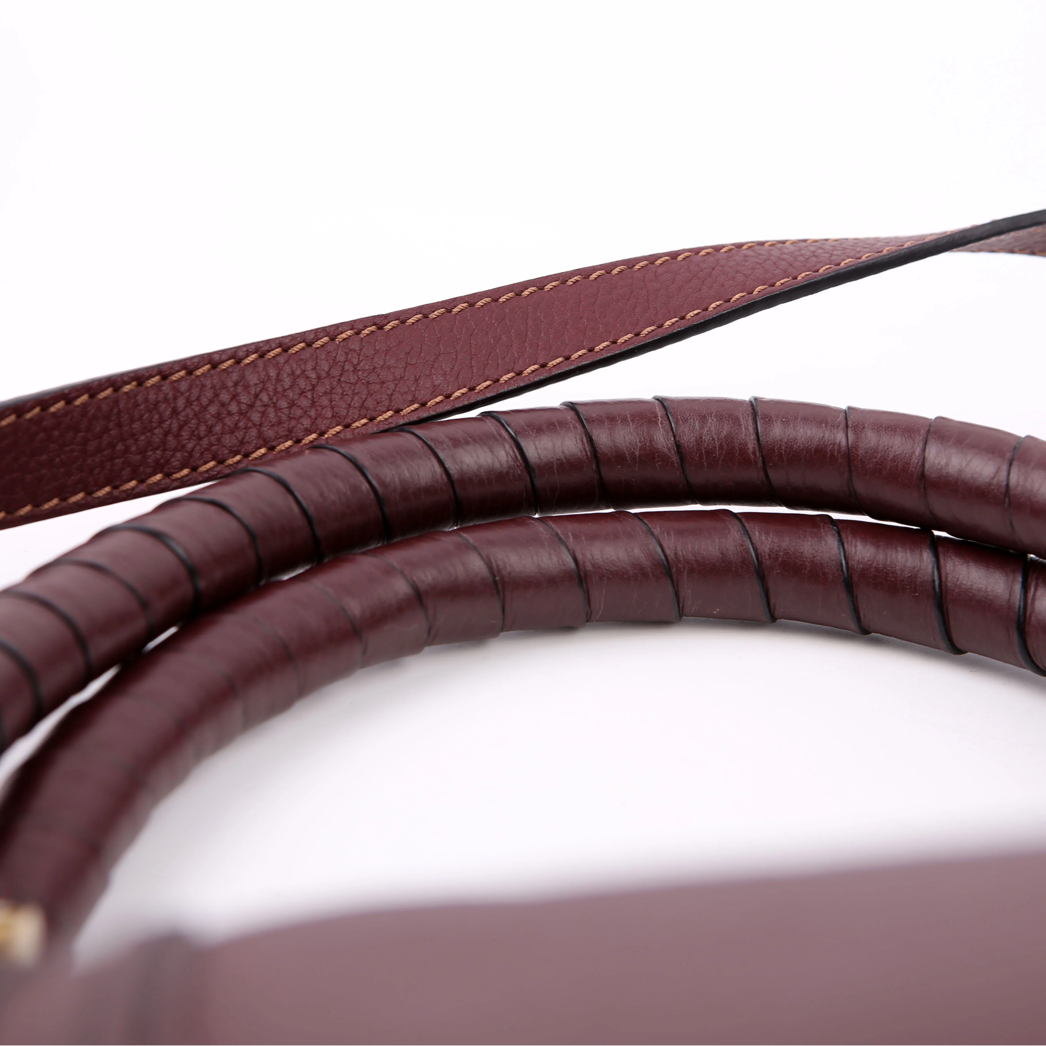 Marcie Satchel Medium Burgundy - Image 7