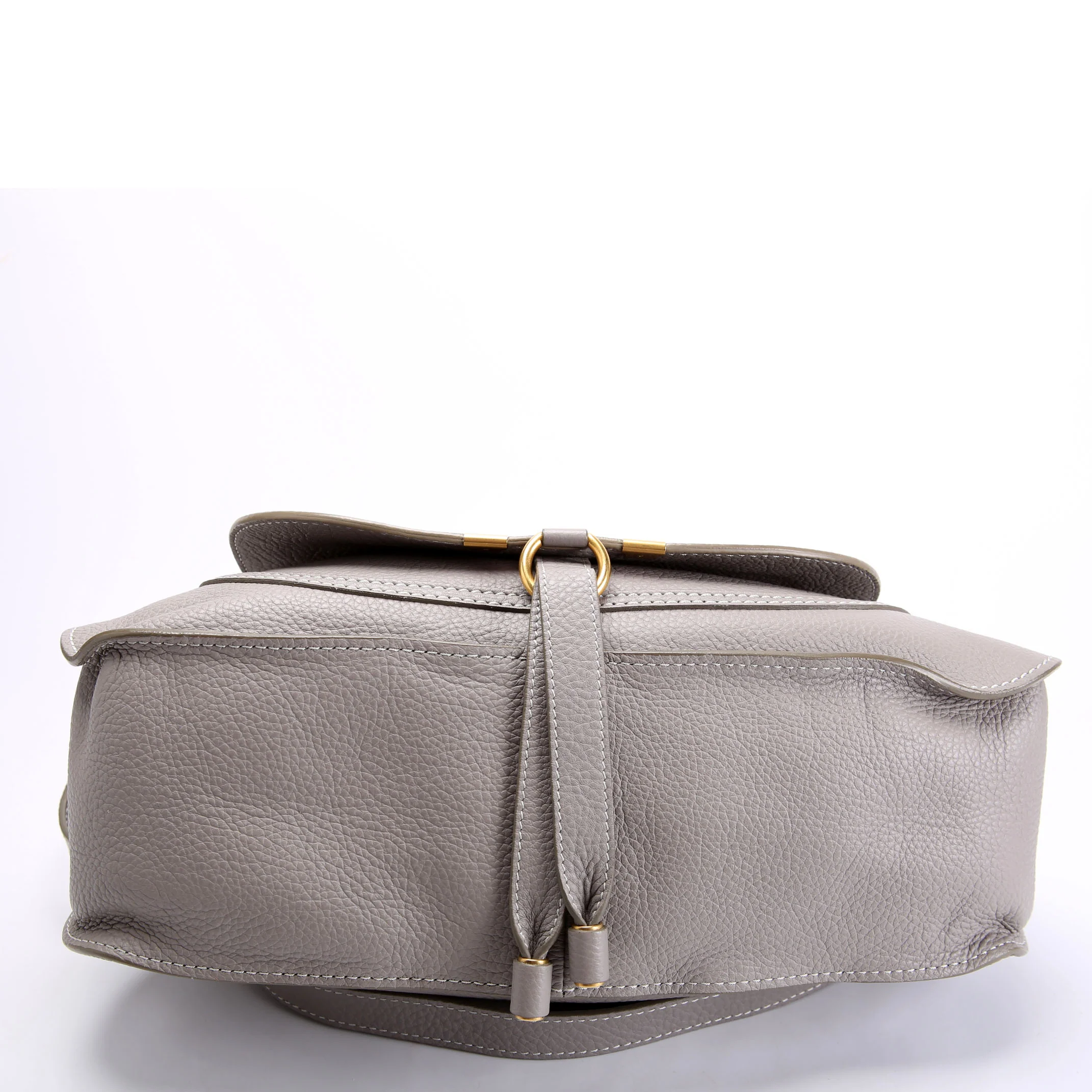Marcie Satchel Medium Gray/Gold - Image 4