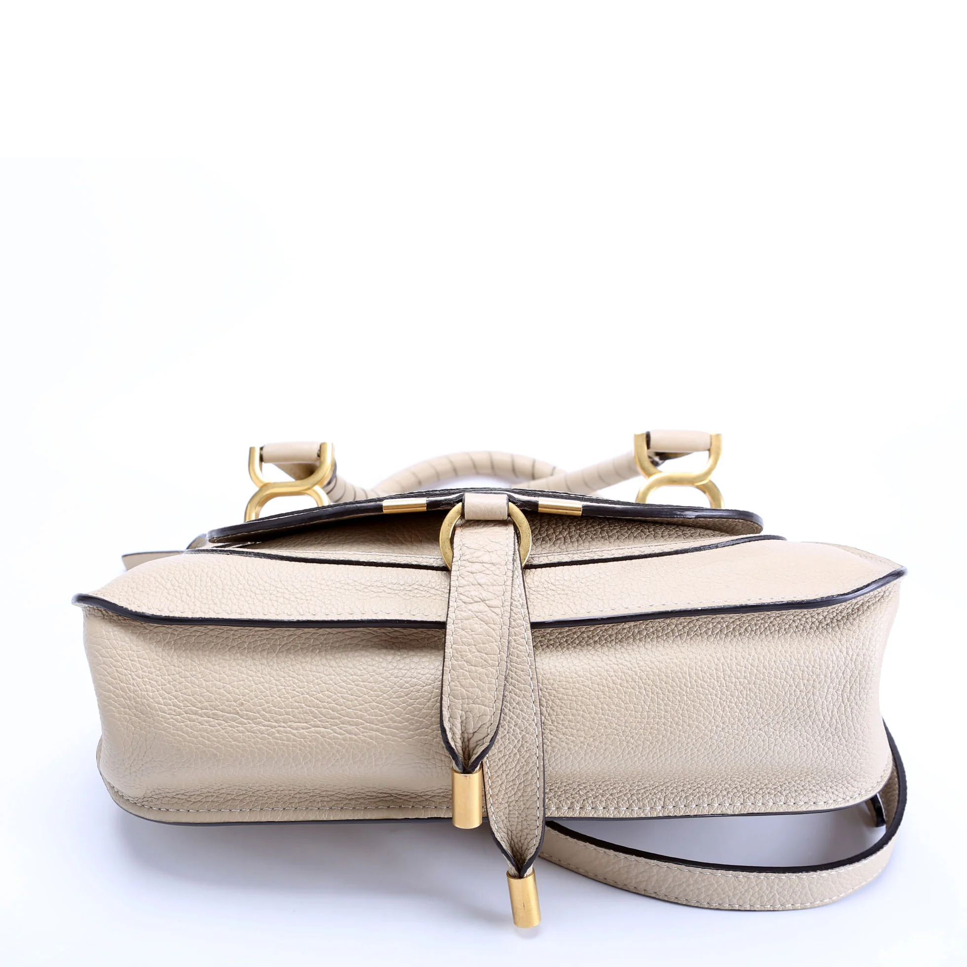 Marcie Small Double Carry Beige - Image 4