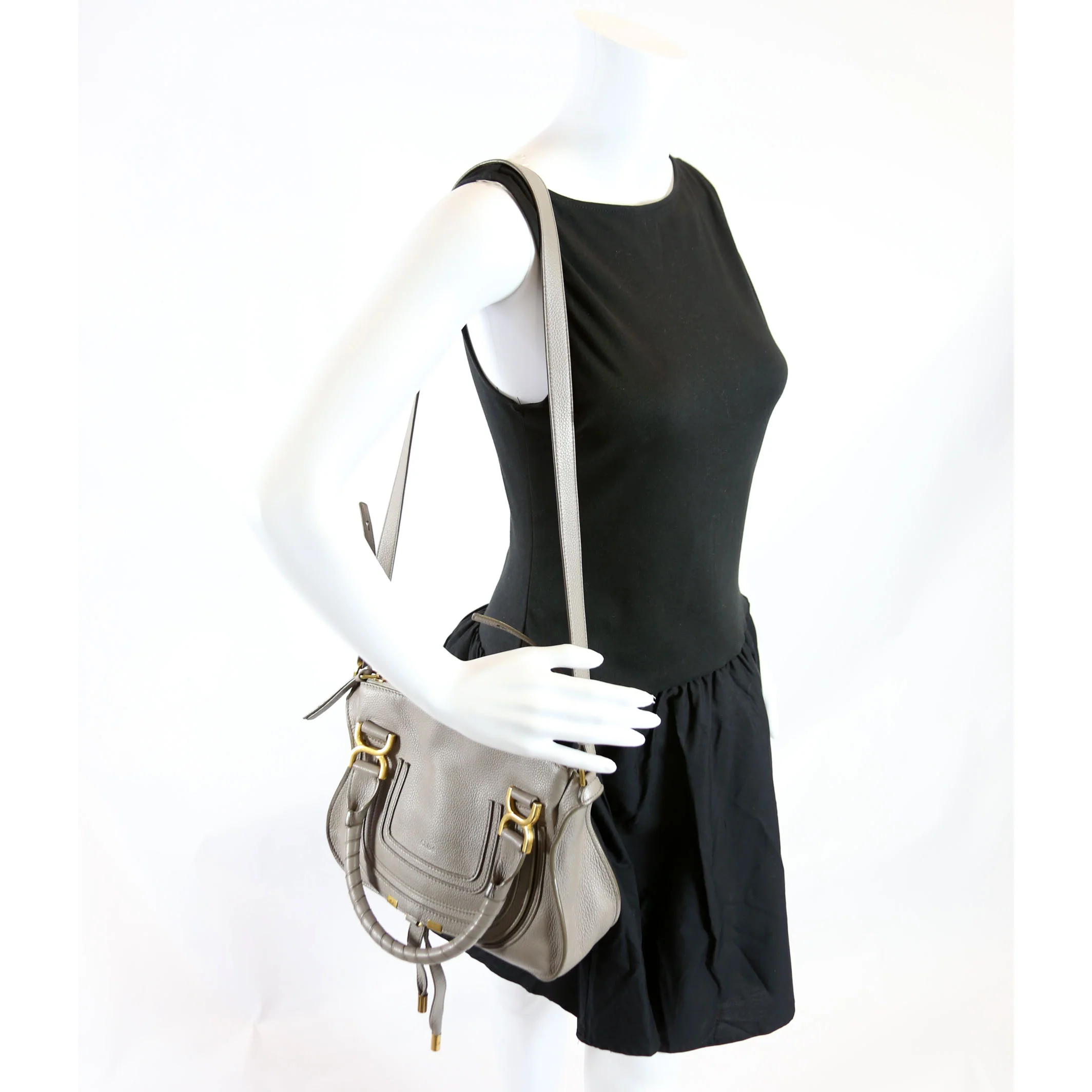 Marcie Small Double Carry Brown - Image 13
