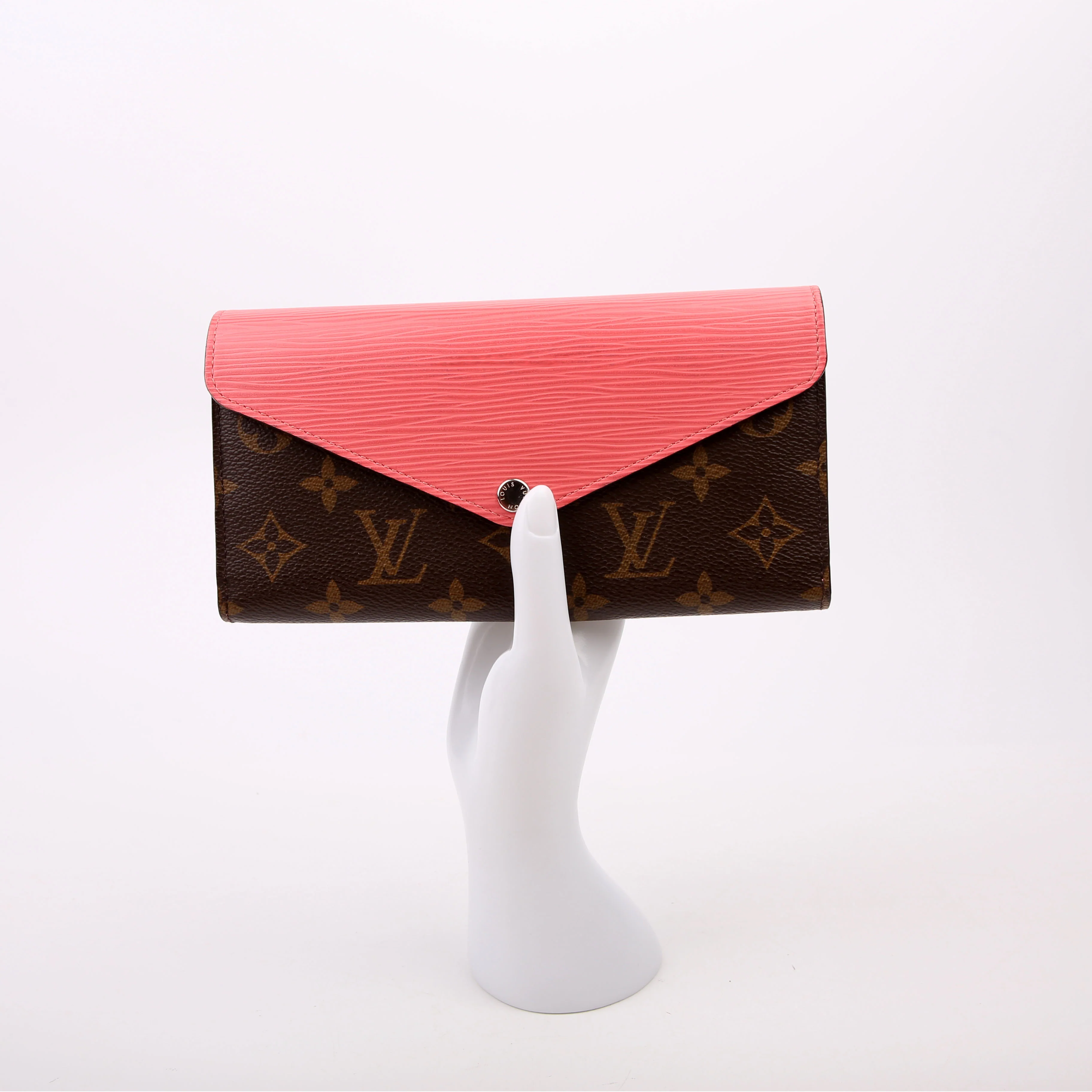 Marie Lou Long Monogram Epi Pink - Image 12