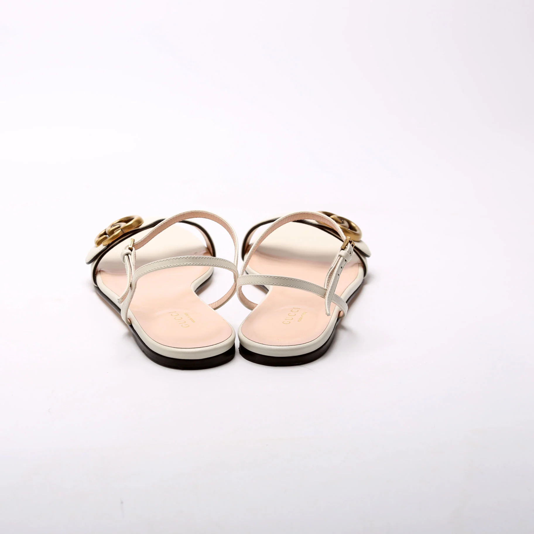 Marmont Ankle Strap Flat Sandals Size 37 - Image 4