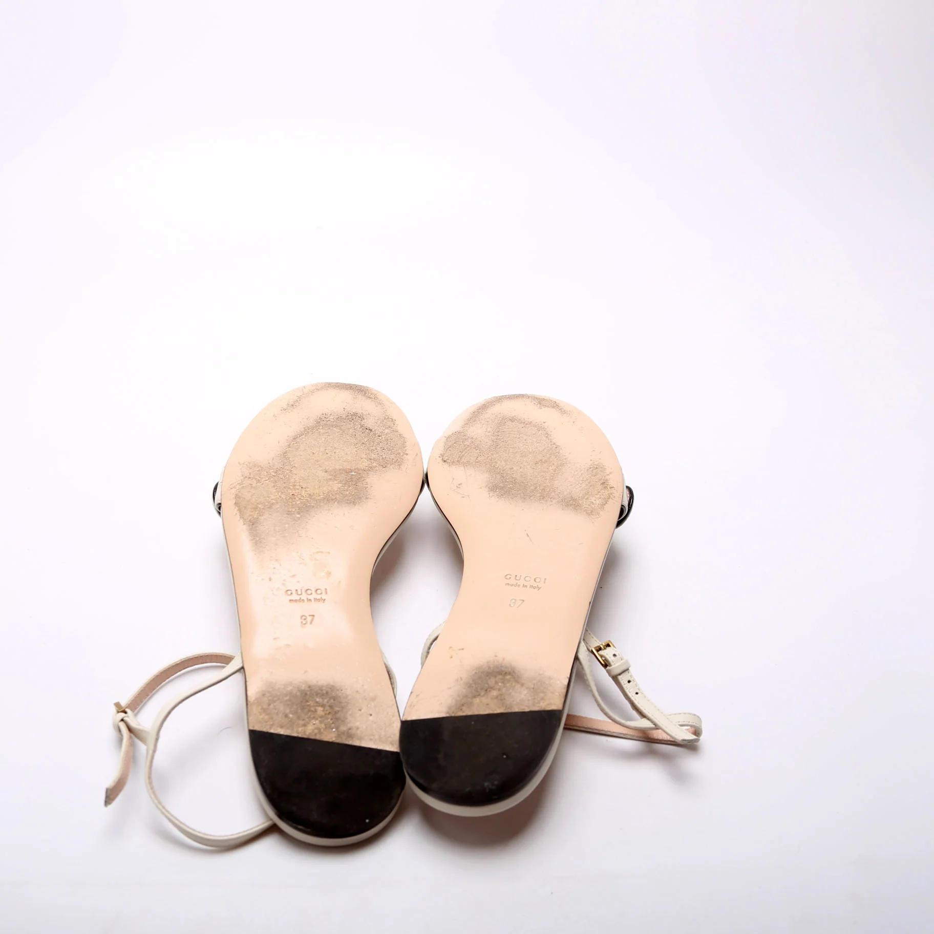 Marmont Ankle Strap Flat Sandals Size 37 - Image 6