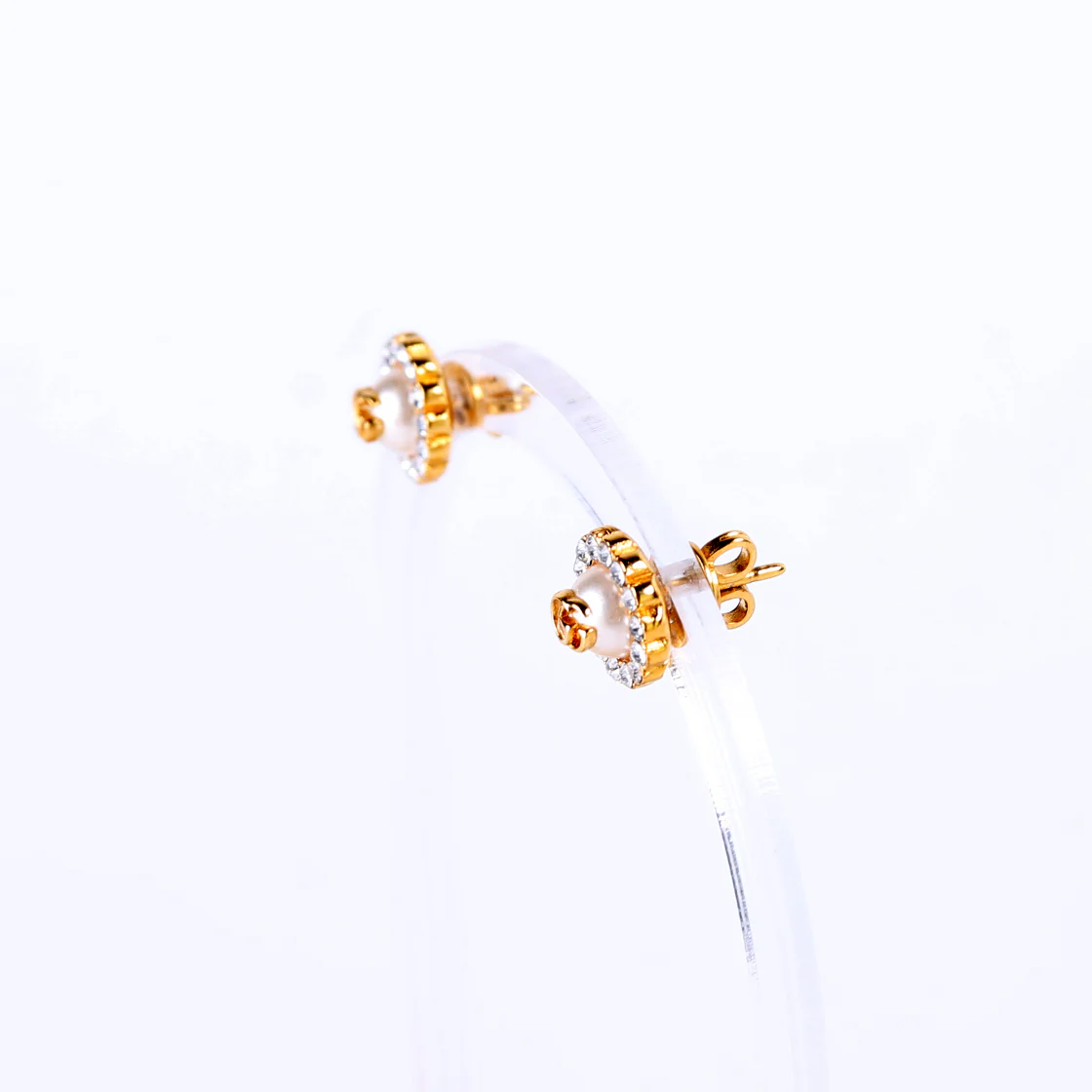 Marmont Double G Flower Earrings Gold - Image 2