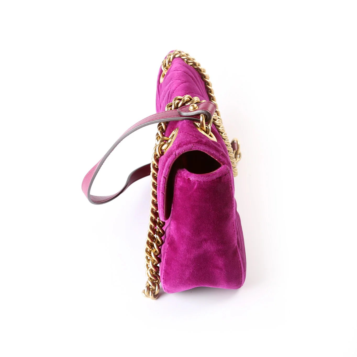 Marmont Shoulder Velvet Small Flap 443497 - Image 4
