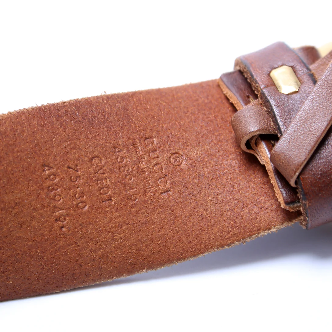 Marmont Snake Leather Belt Size 75/30 - Image 5