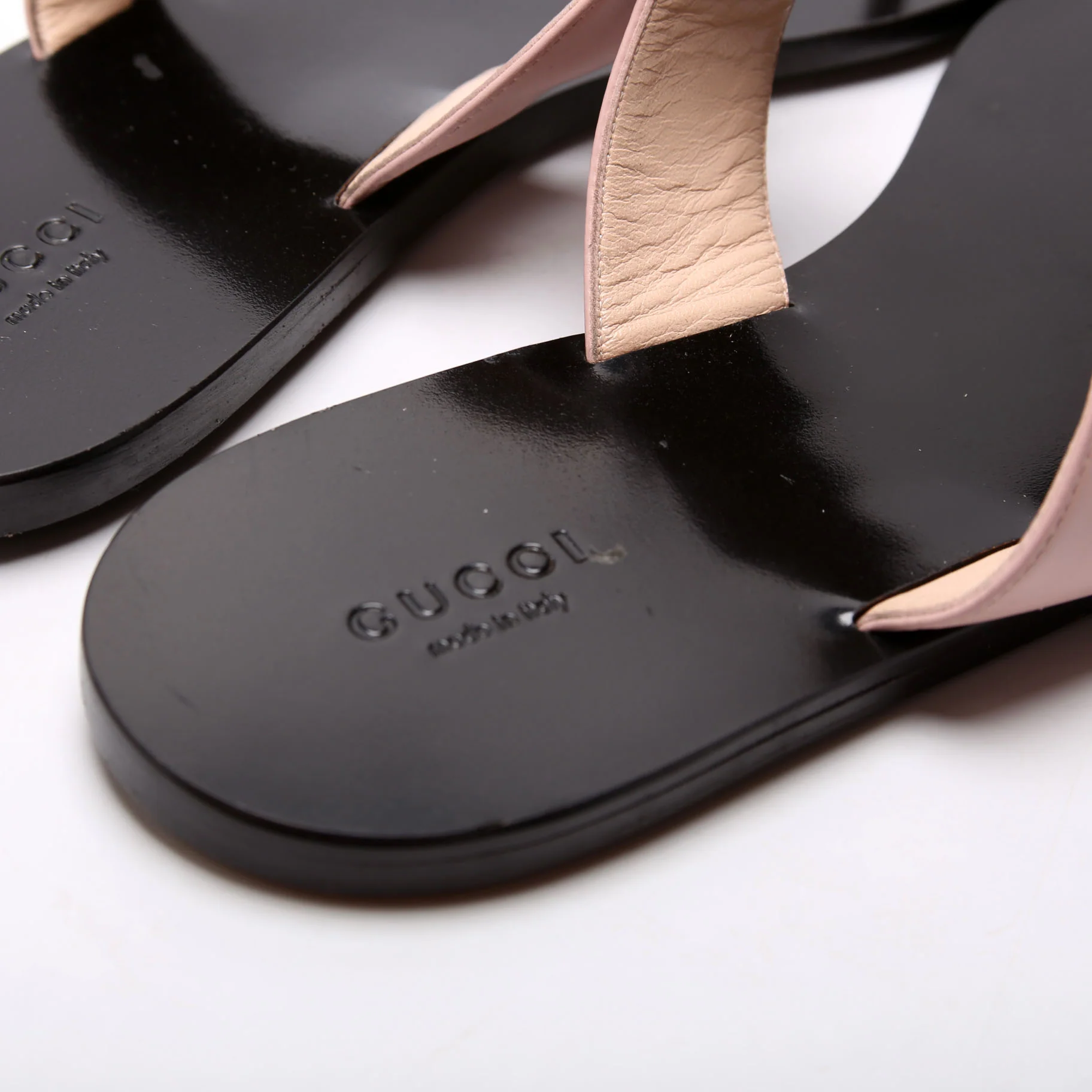 Marmont T Strap Sandals Size 41 Blush - Image 6