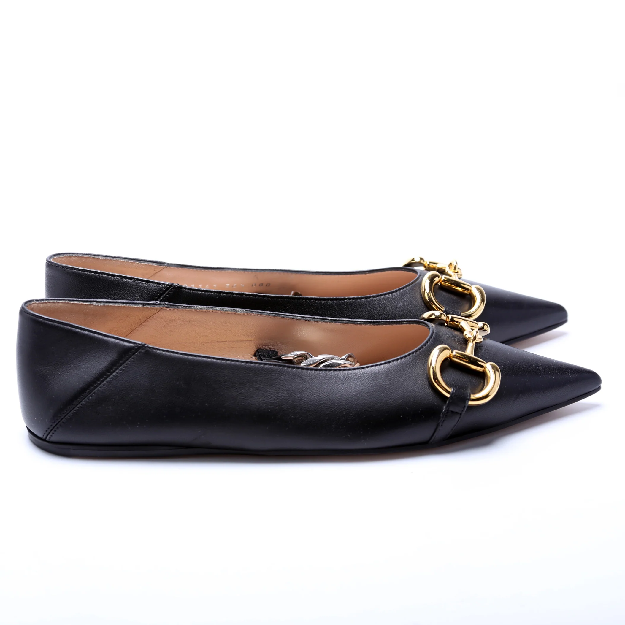 Mary Jane Horsebit Flats Size 36.5 - Image 3