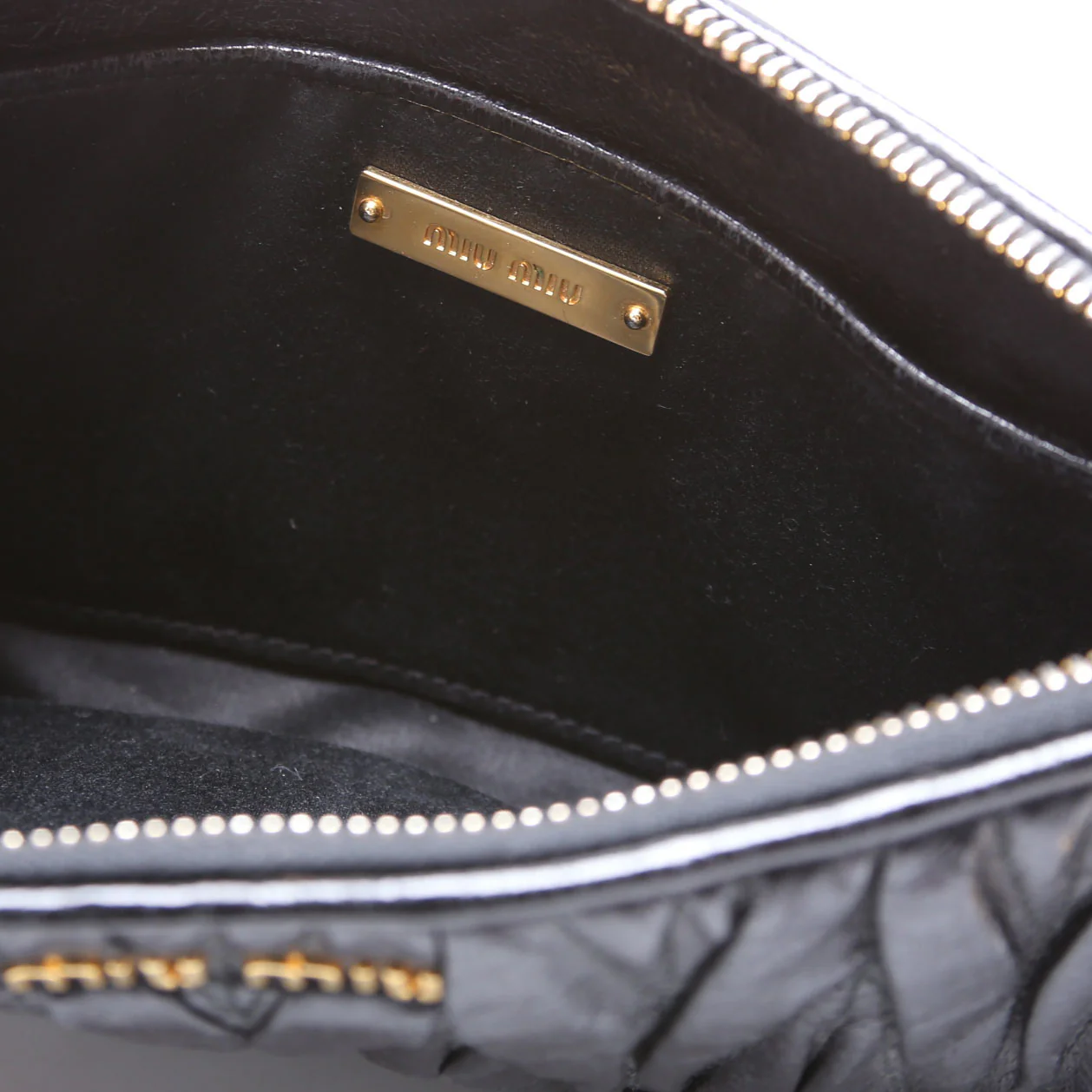 Matelasse Lambskin Clutch Black - Image 7