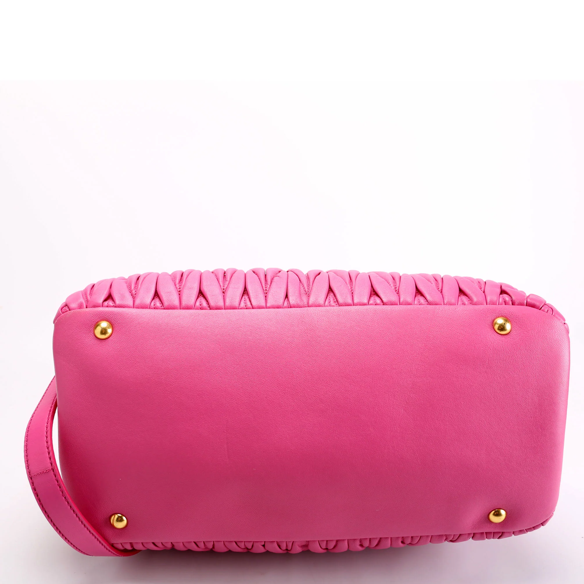 Matelasse Nappa Tote Pink - Image 4