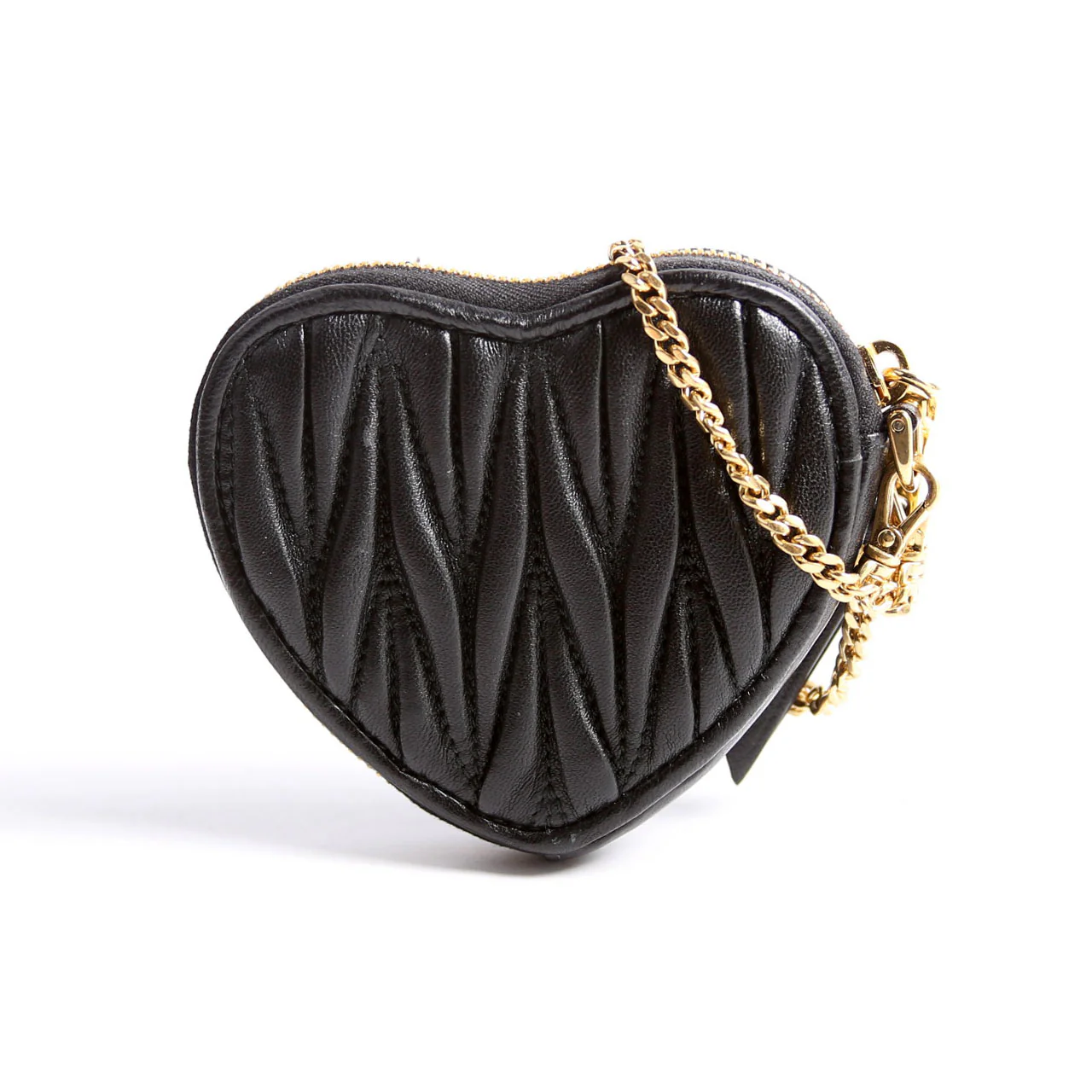 Materrace Heart Coin Purse Black/Gold - Image 2
