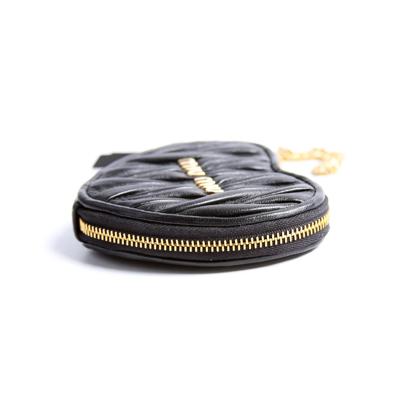 Materrace Heart Coin Purse Black/Gold - Image 3