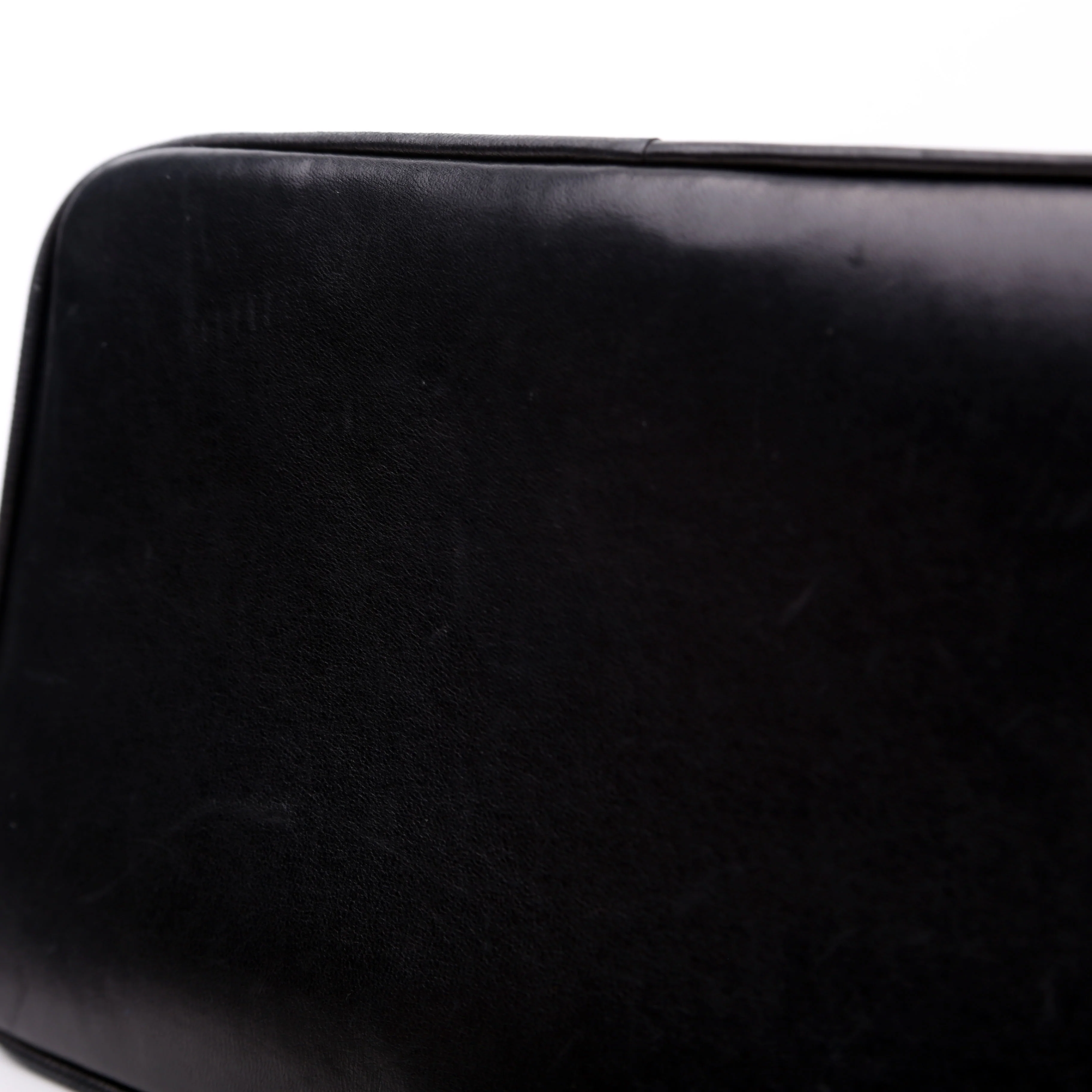 Medallion Tote Lambskin Black - Image 9