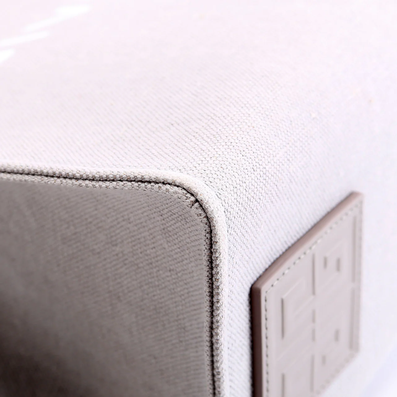 Medium G-Tote Canvas Shopping Tote Grey - Image 5