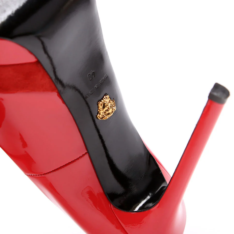 Medusa Aevitas Platform Pumps Size 40 Red - Image 6