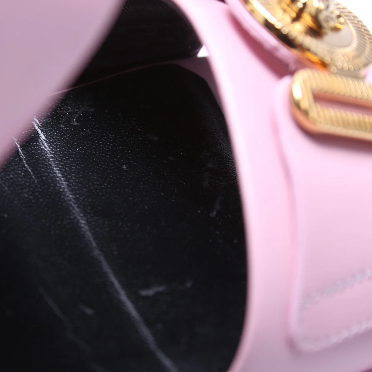 Medusa Biggie Slingback Platform sandals Size 41 Pink/Gold - Image 7