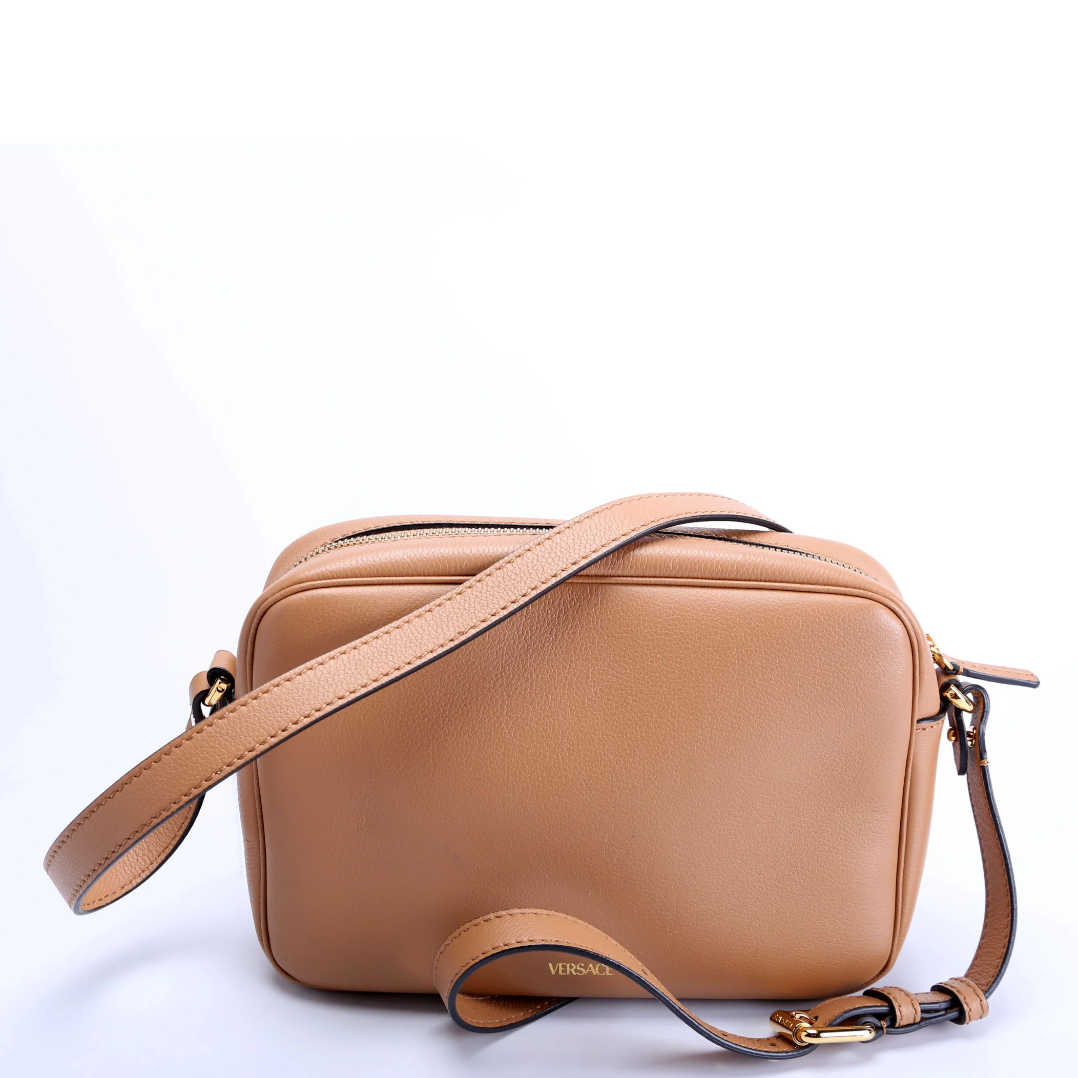 Medusa Camera Bag Leather Tan - Image 3