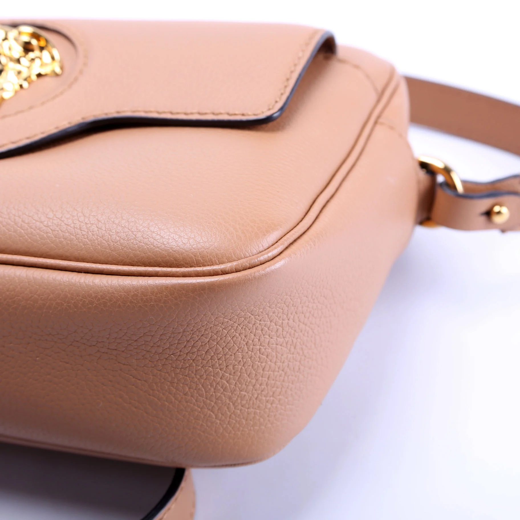 Medusa Camera Bag Leather Tan - Image 6