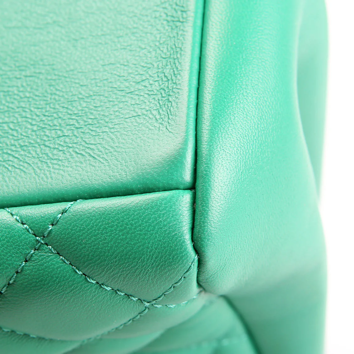 Medusa Icon Small Chain Tote Green - Image 8