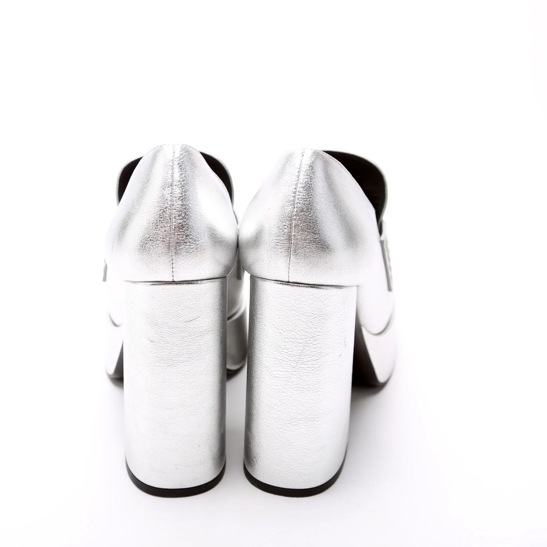 Medusa Loafer Platform Pumps Size 38 - Image 4