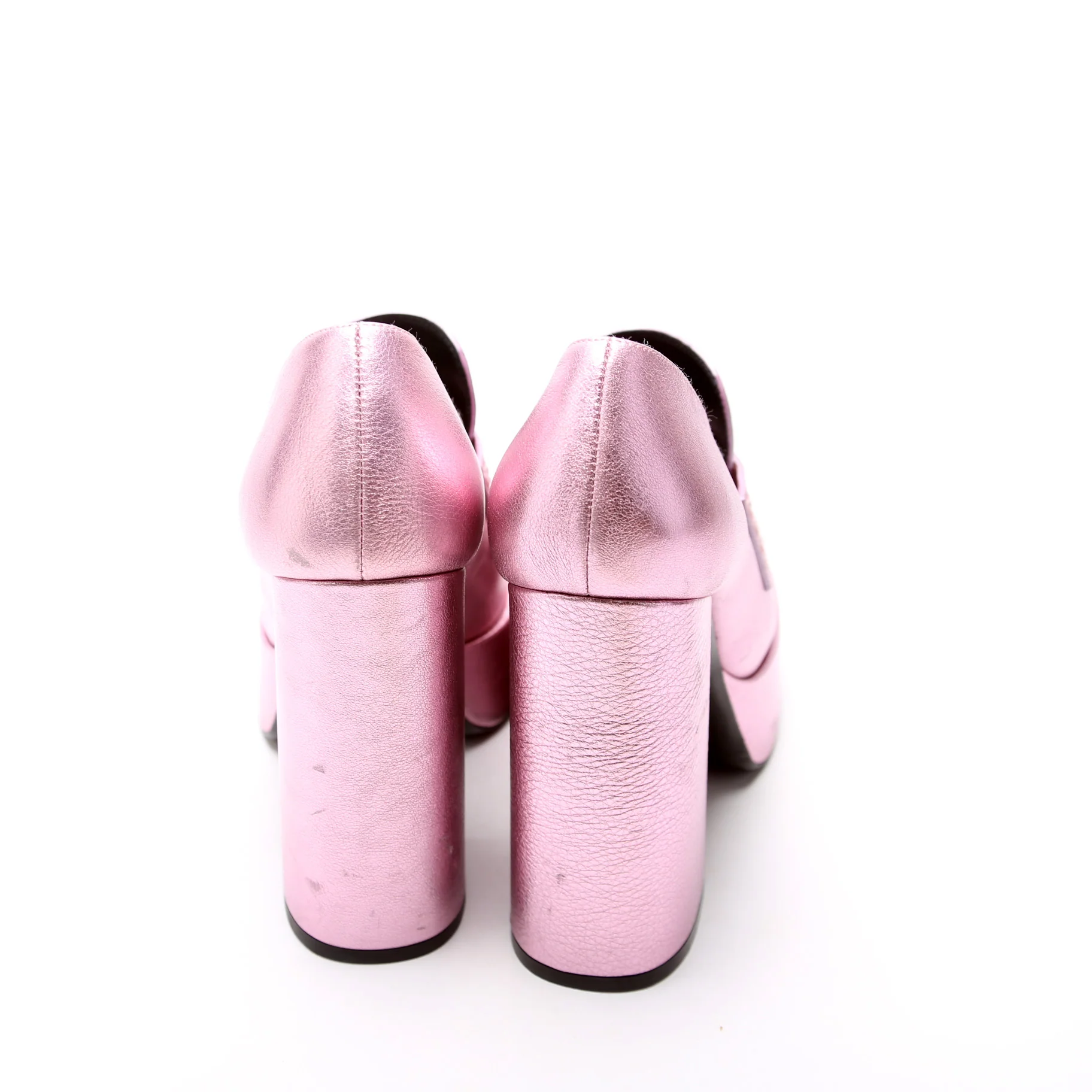 Medusa Loafer Platform Pumps Size 38.5 - Image 4