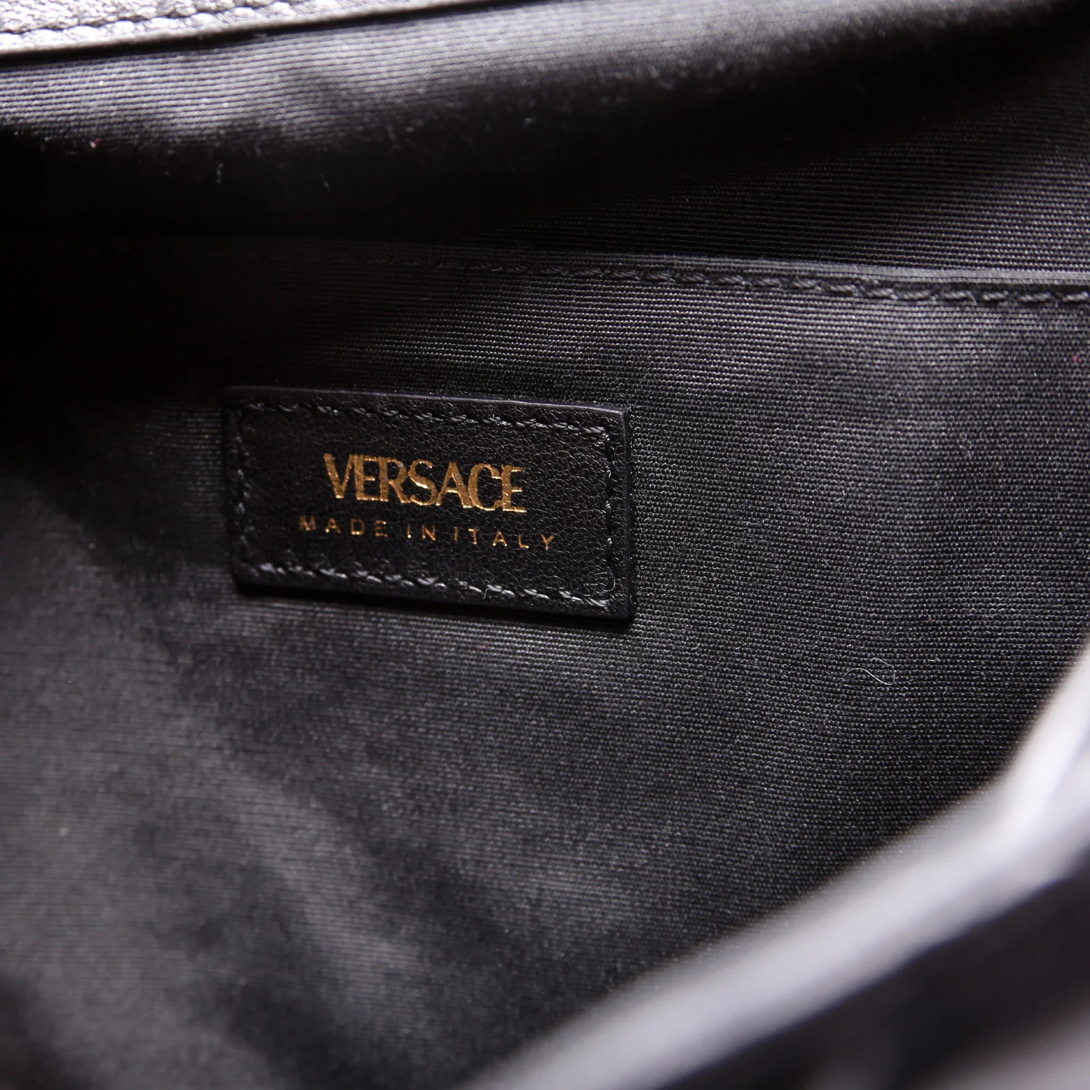 Medusa Quilted Leather Small Backpack - Image 8
