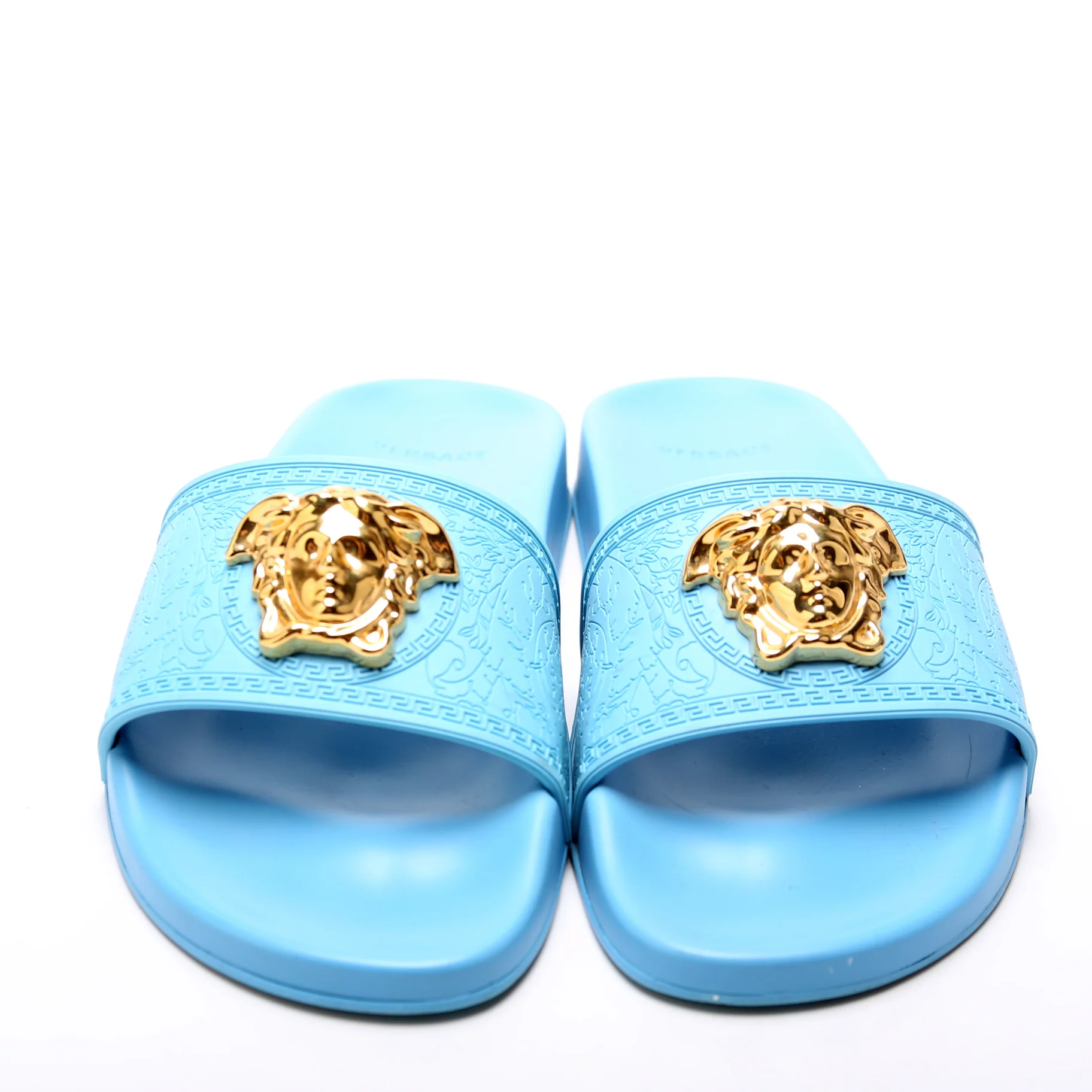 Medusa Rubber Pool Slides Size 37 Blue - Image 2
