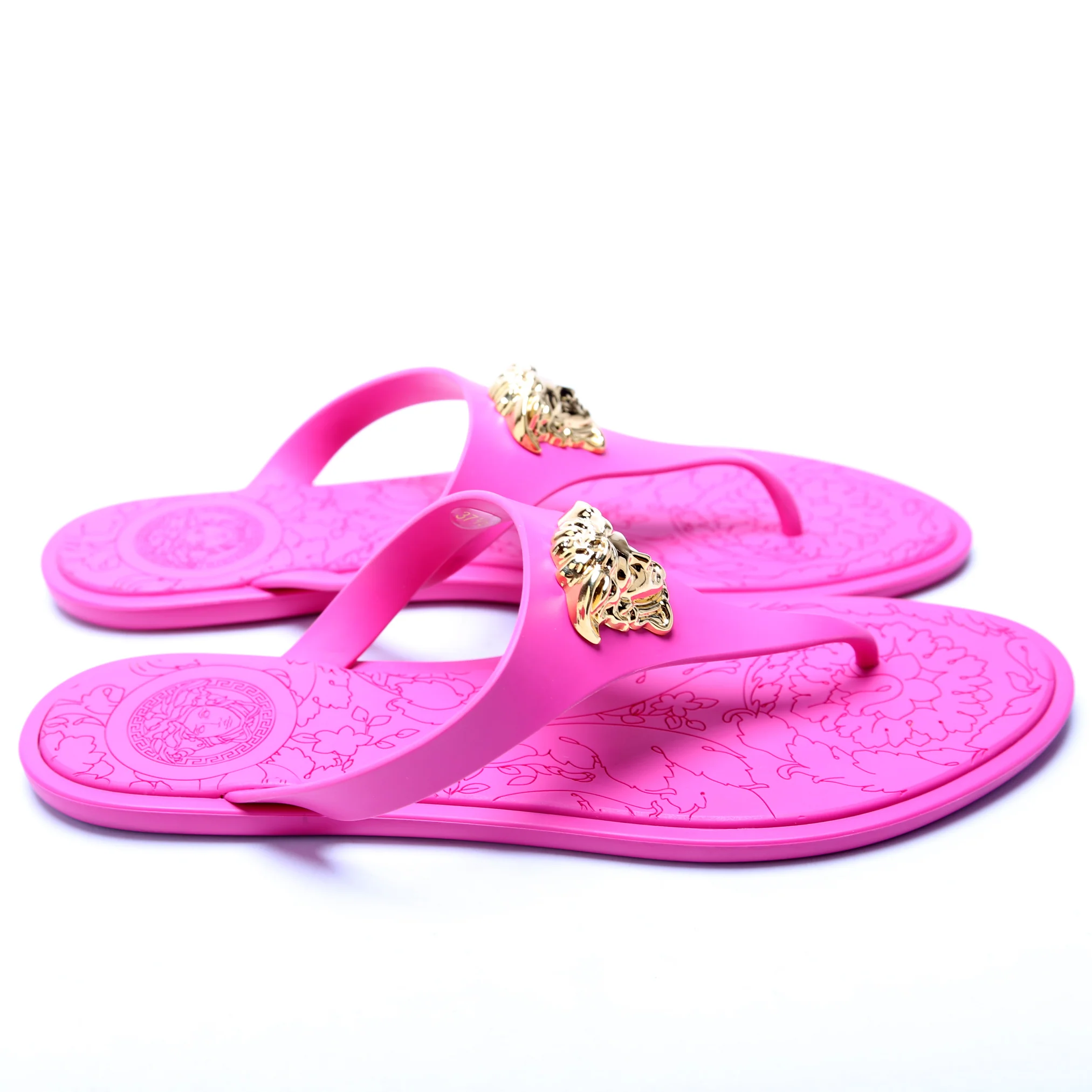 Medusa Thong Sandals Rubber Size 37.5 Pink - Image 3