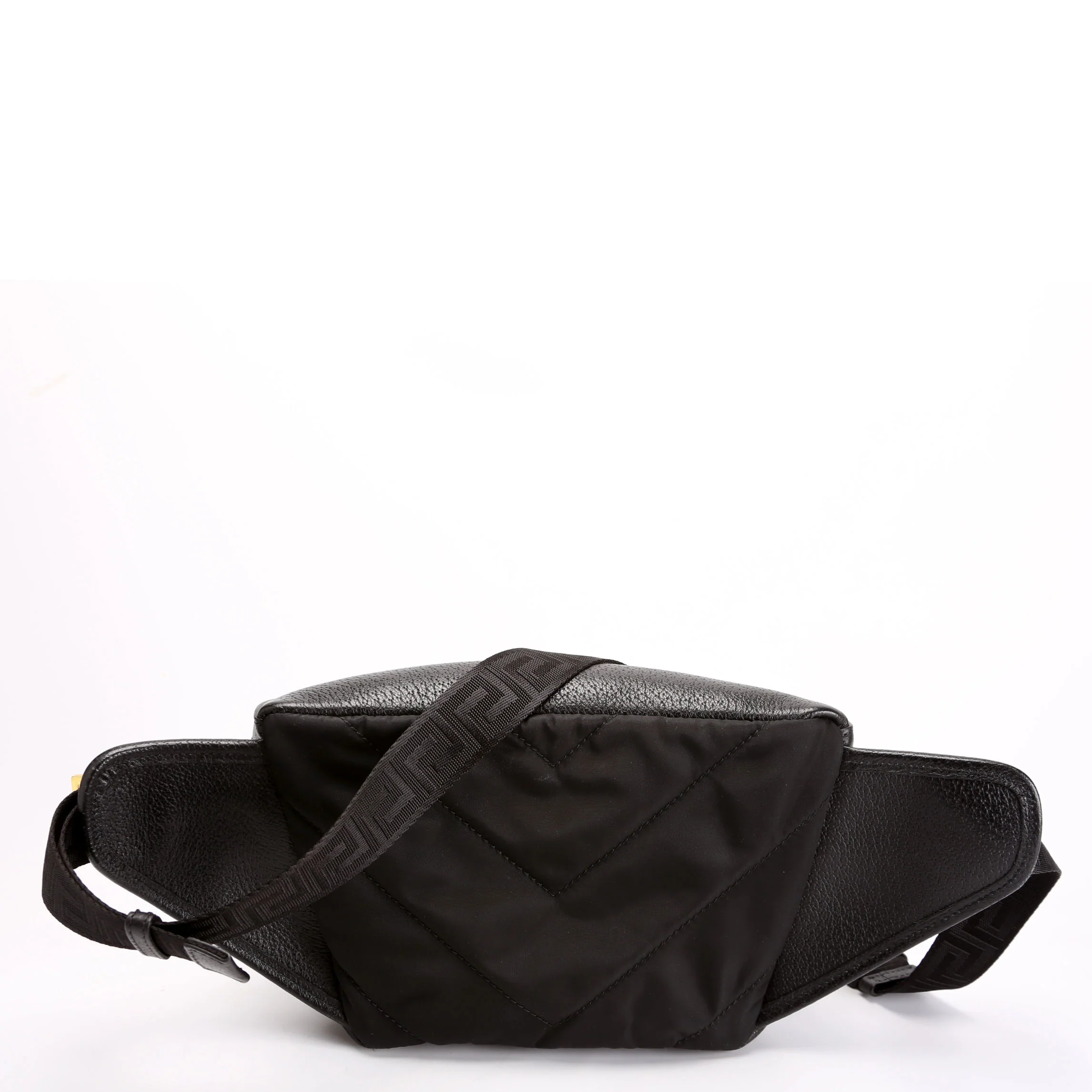 Medusa Waist Bag Leather Black - Image 3