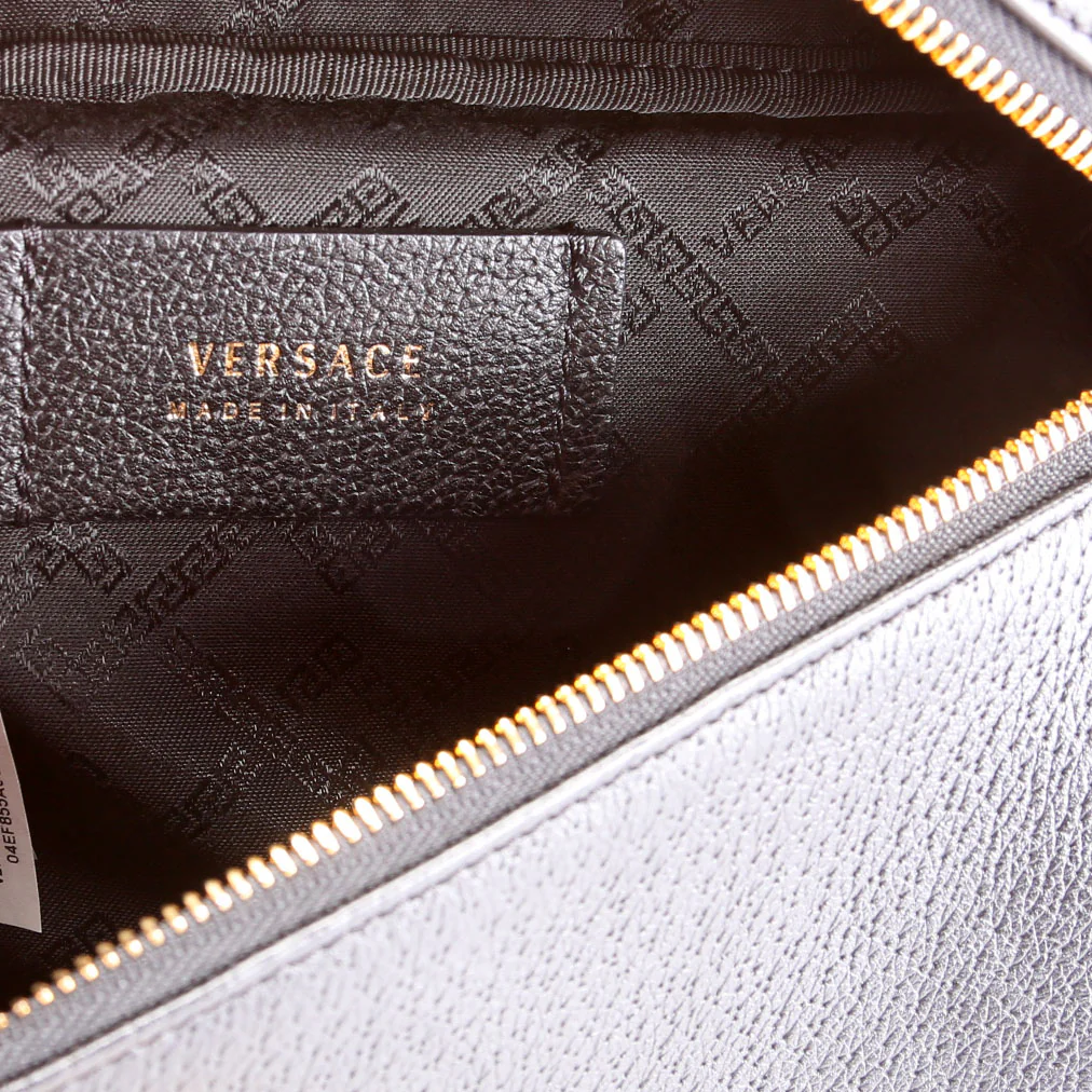 Medusa Waist Bag Leather Black - Image 7
