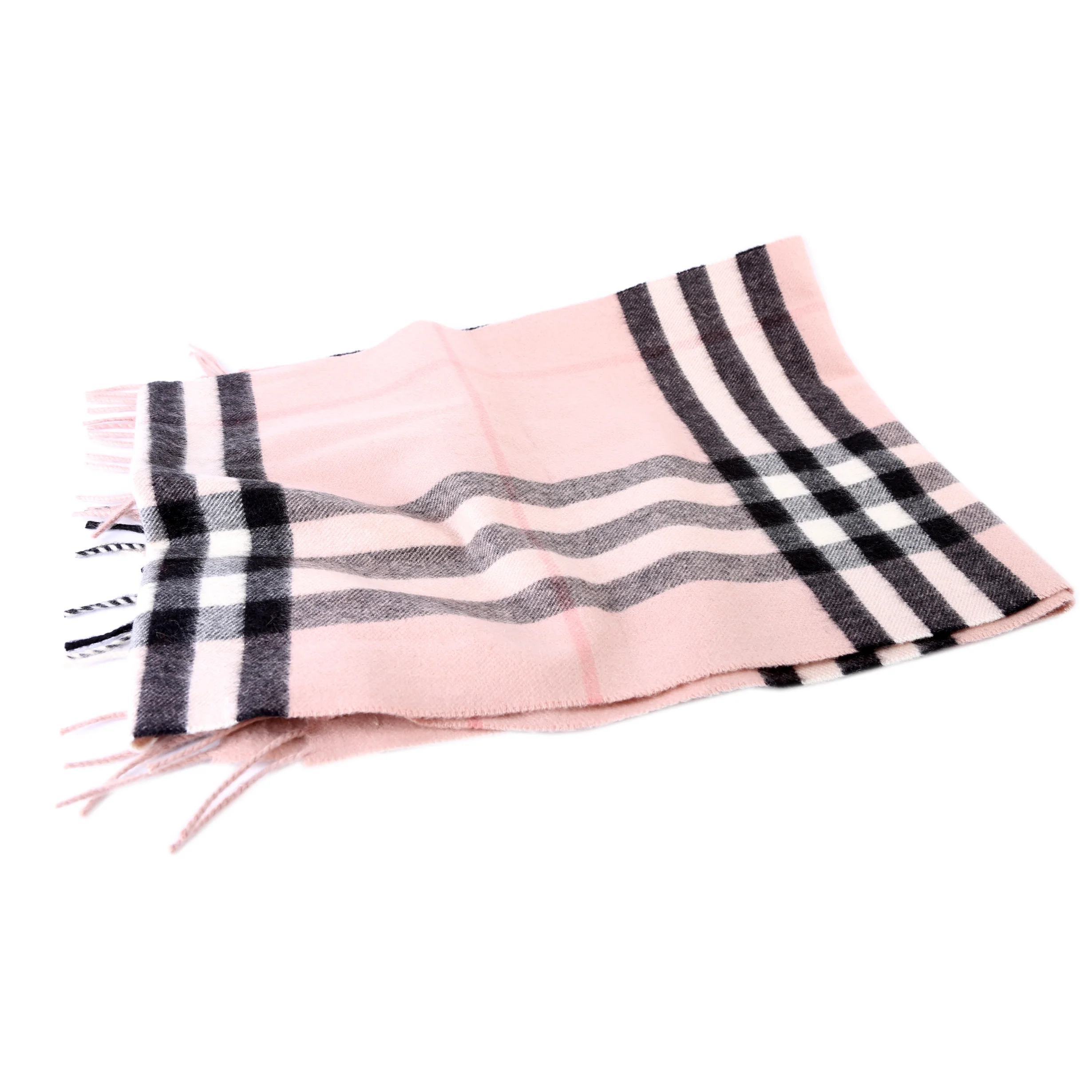 Mega Check Cashmere Scarf - Image 3