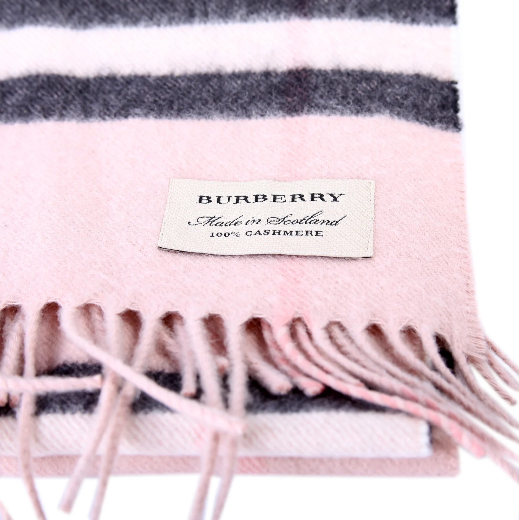 Mega Check Cashmere Scarf - Image 4