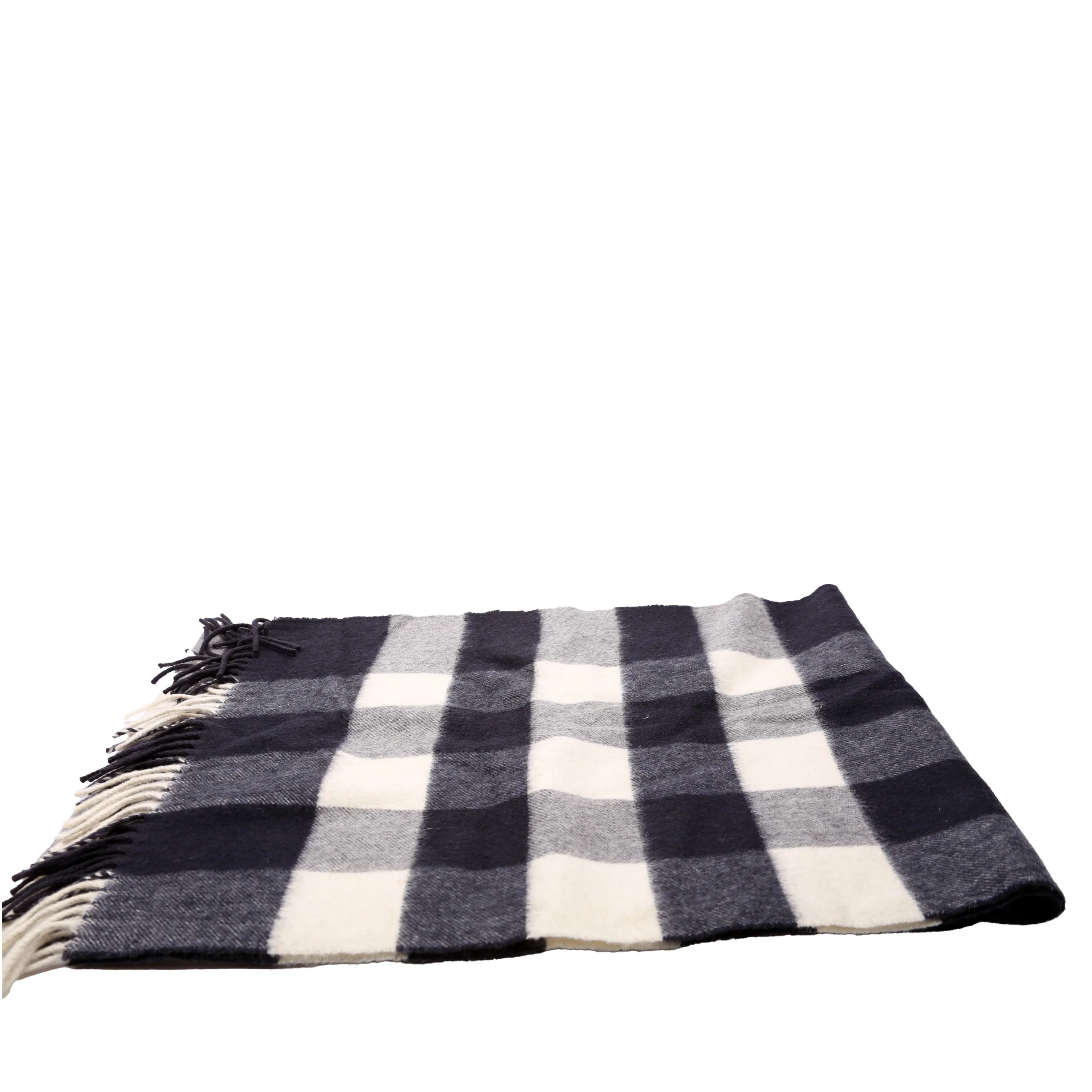 Mega Check Cashmere Scarf - Image 5