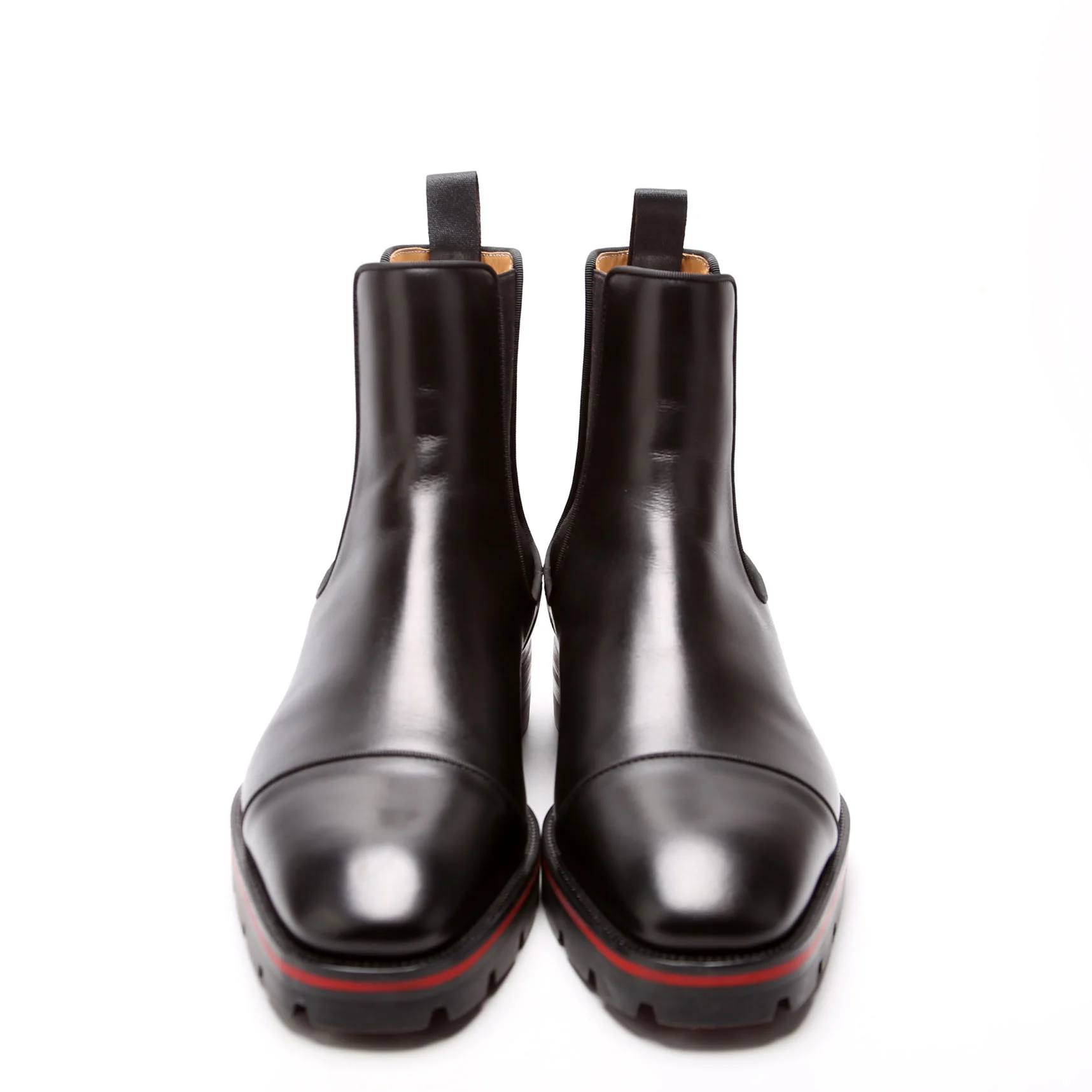 Melon Flat Ankle Boots Size 41 Black - Image 2