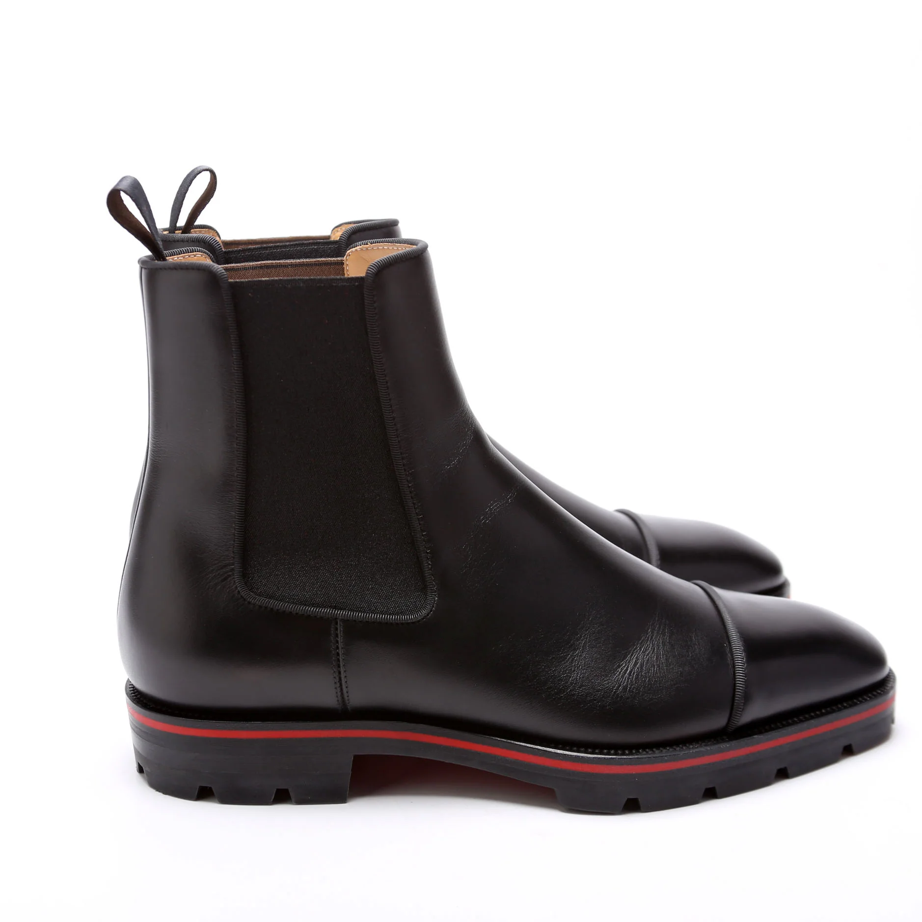 Melon Flat Ankle Boots Size 41 Black - Image 3
