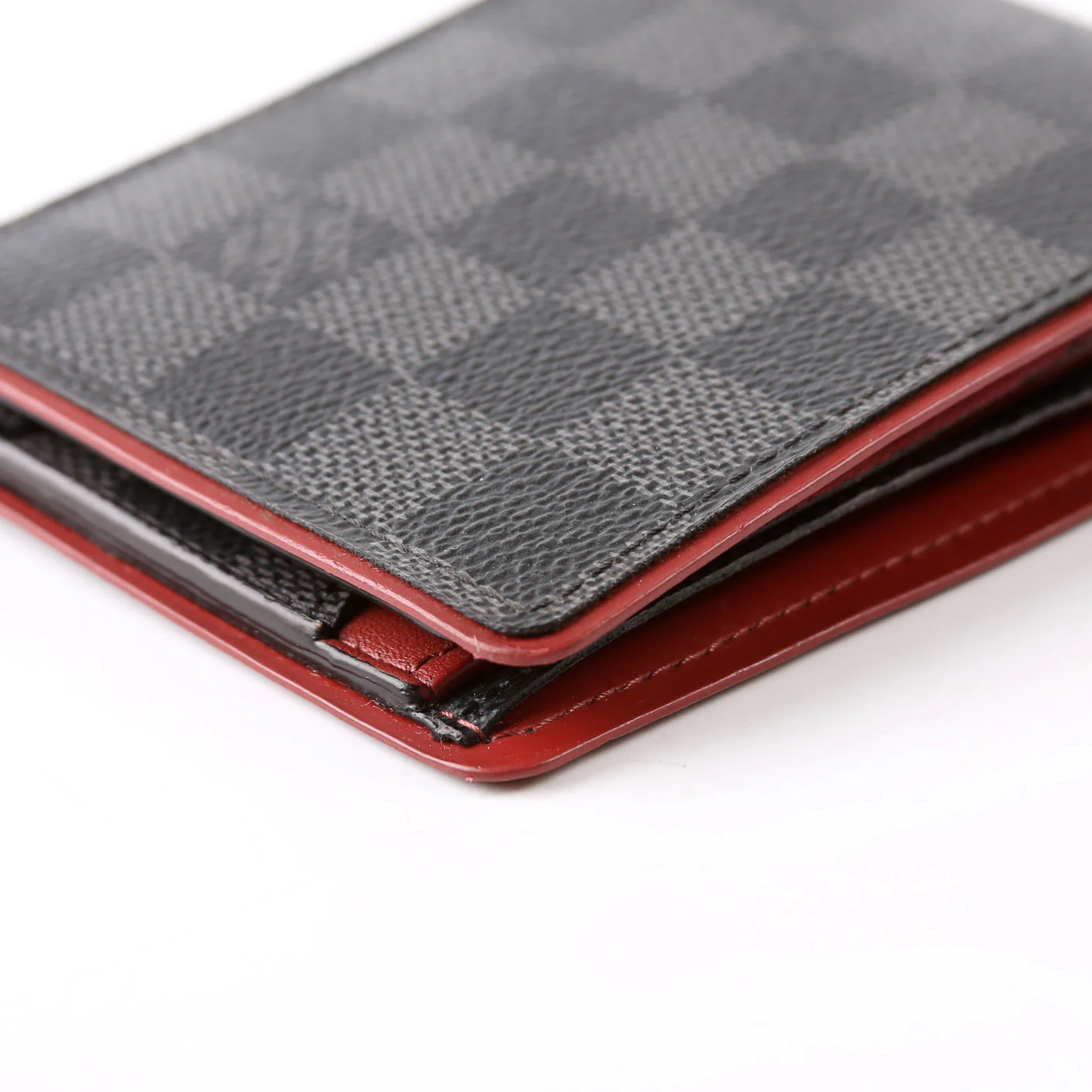 Mens Multiple Wallet Damier Graphite/Leather - Image 6
