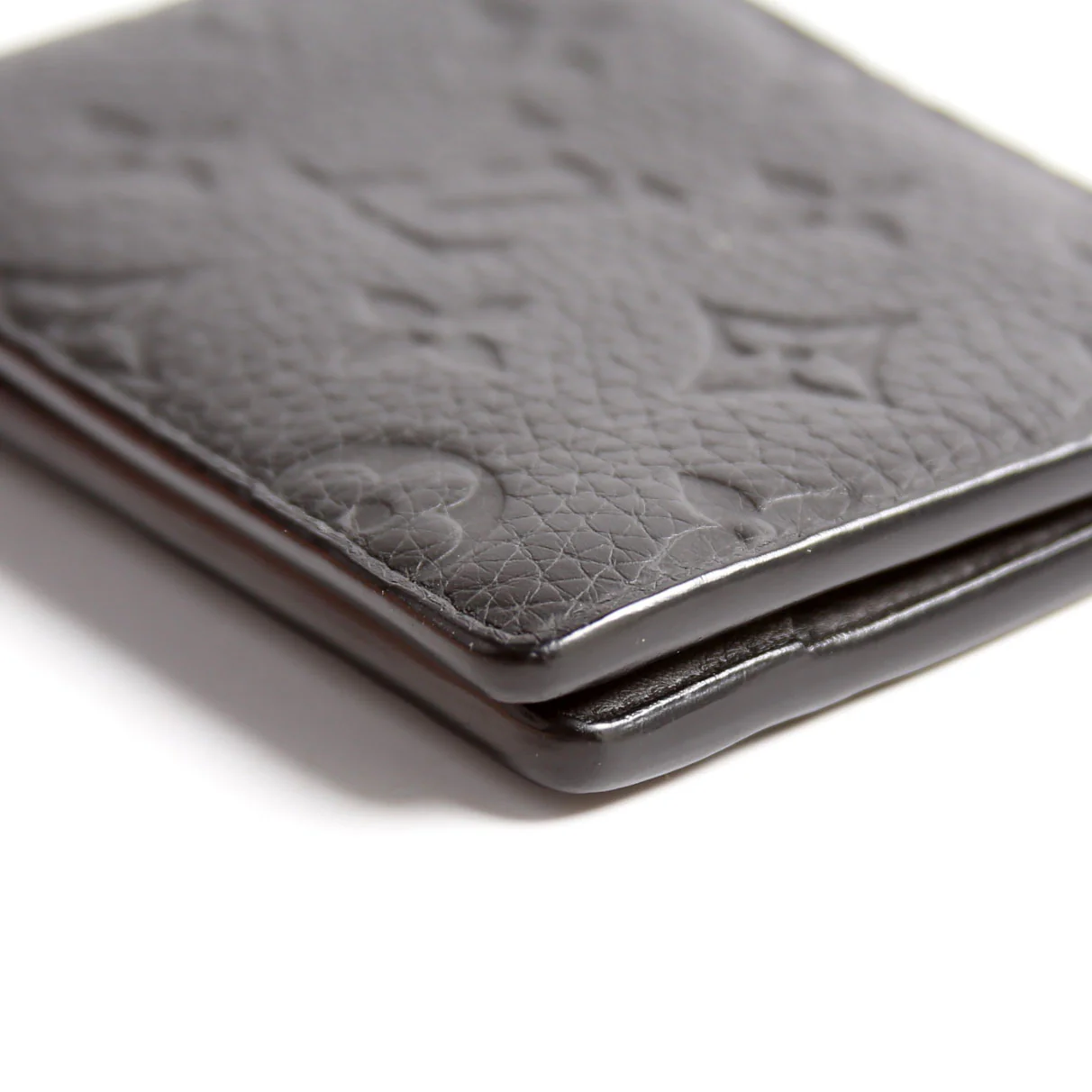 Mens Multiple Wallet Taurillon Black - Image 5