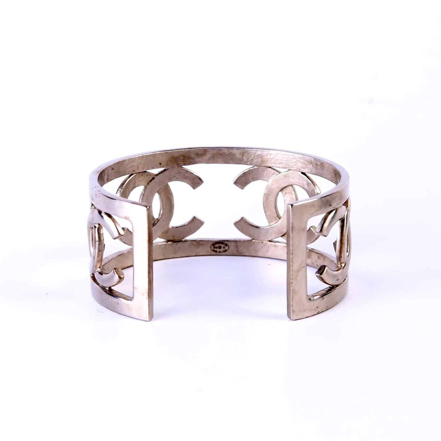 Metal CC Cuff Bracelet - Image 4